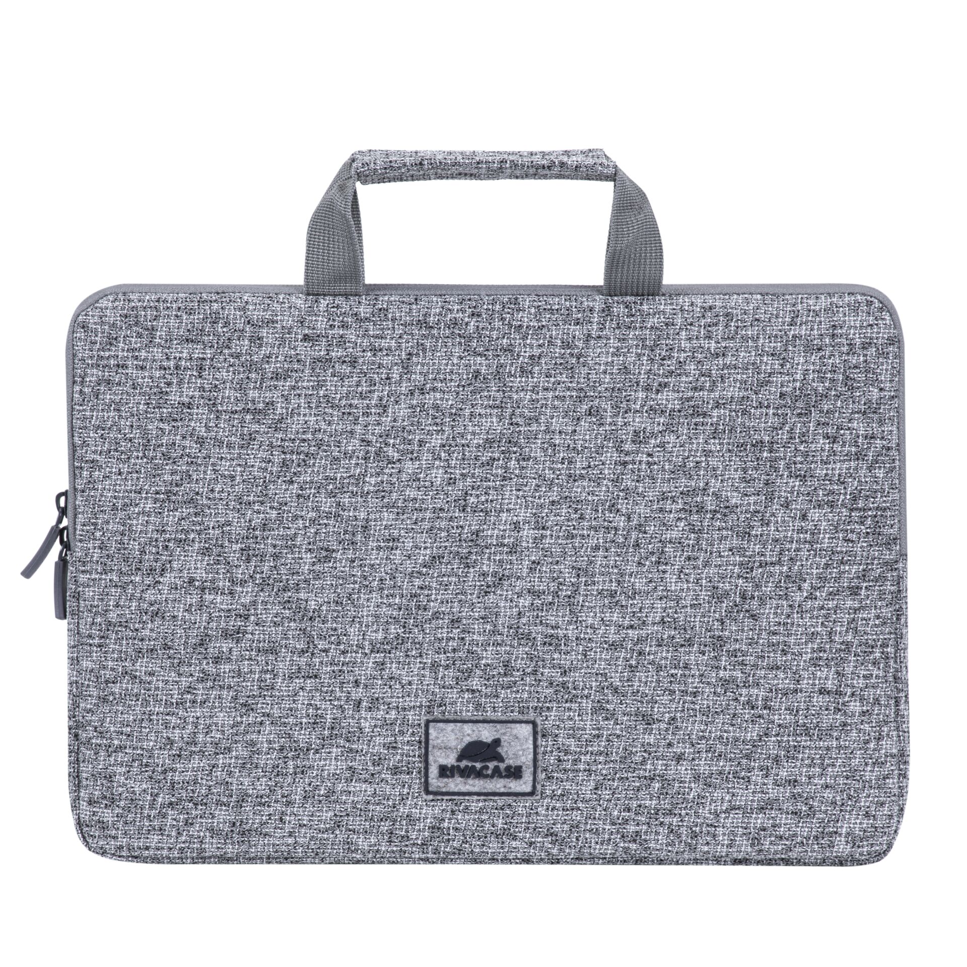 Rivacase 7913 Laptop Sleeve 13.3  with Handles light grey
