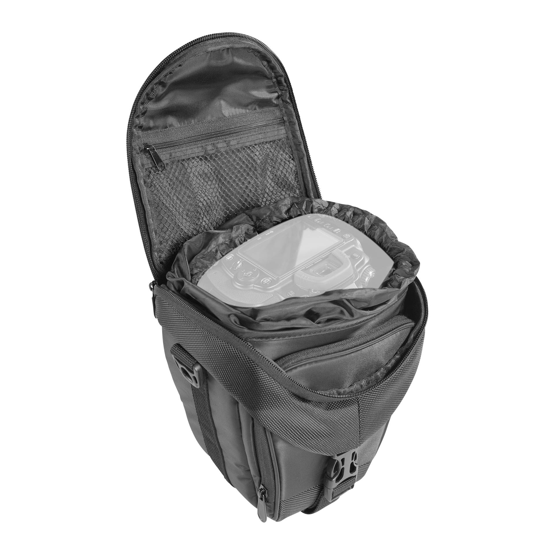 mantona Colt Premium custodia per fotocamera nera