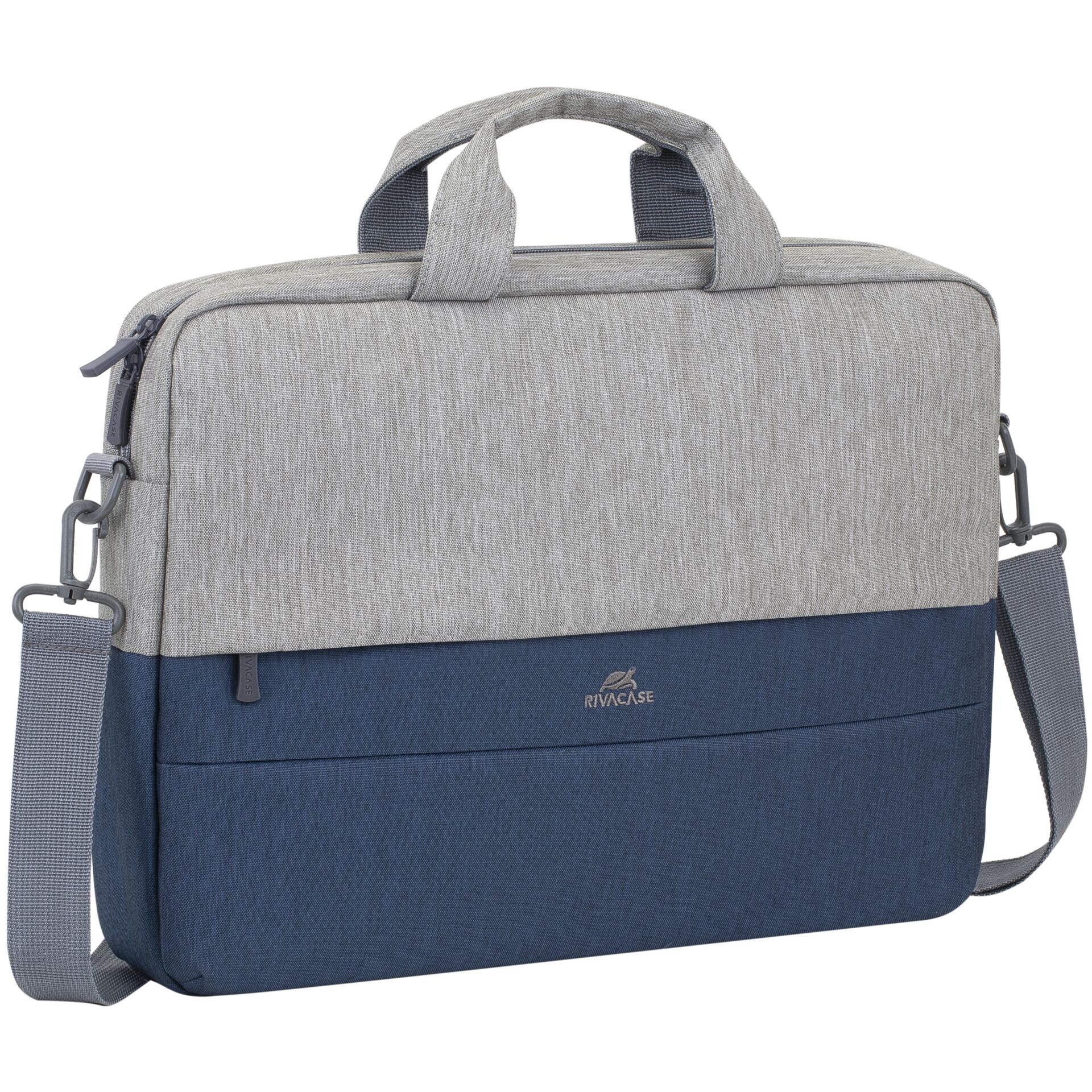 Rivacase 7532 Laptop Bag 15.6  grey/dark blue