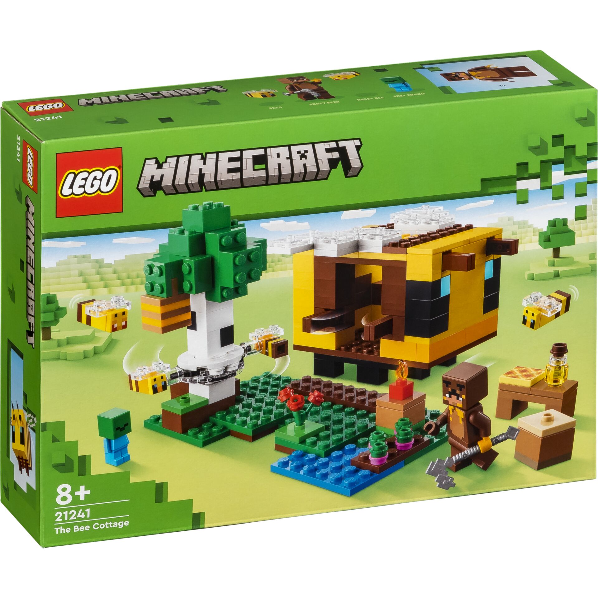 LEGO Minecraft 21241 Il cottage dell'ape