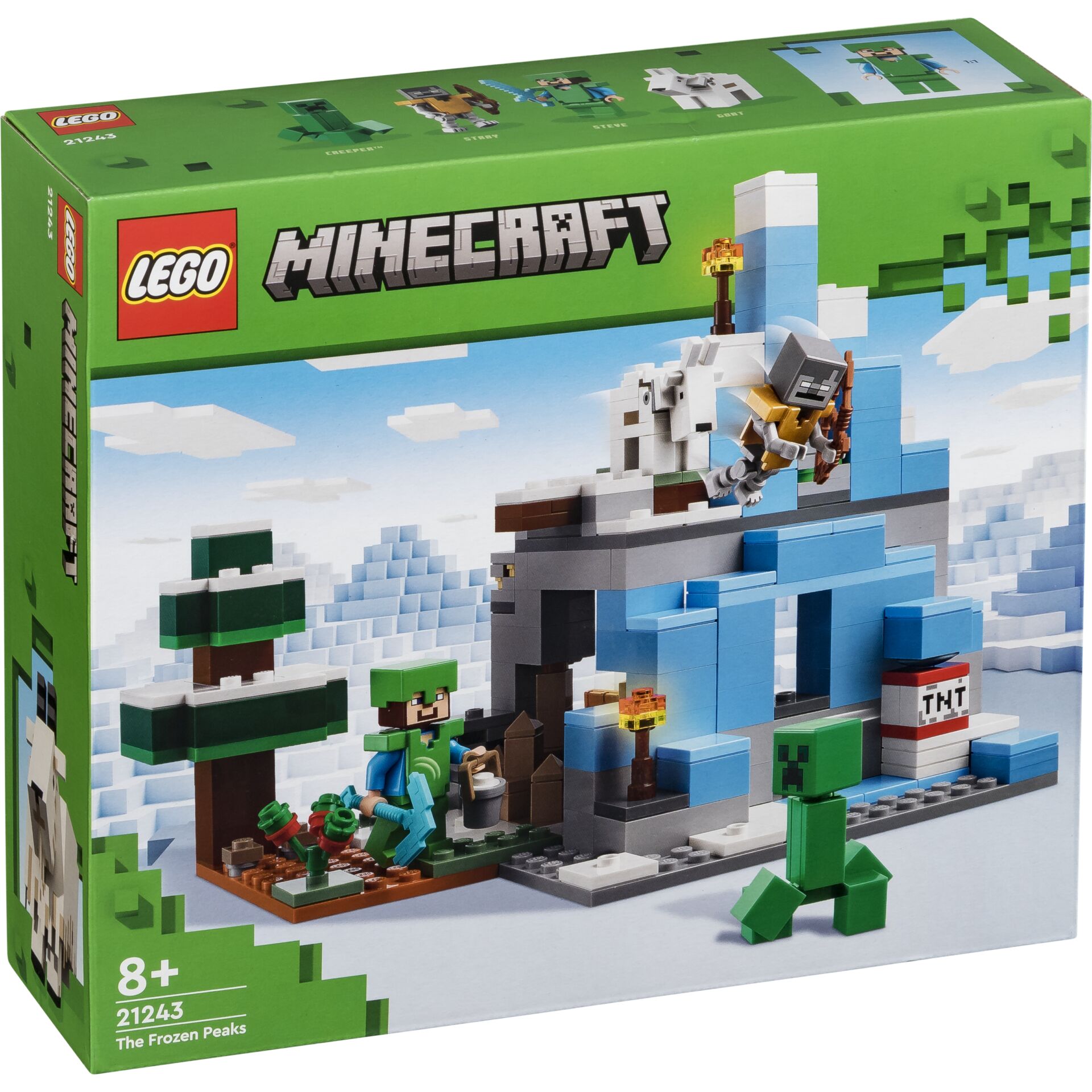 LEGO Minecraft 21243 I picchi ghiacciati