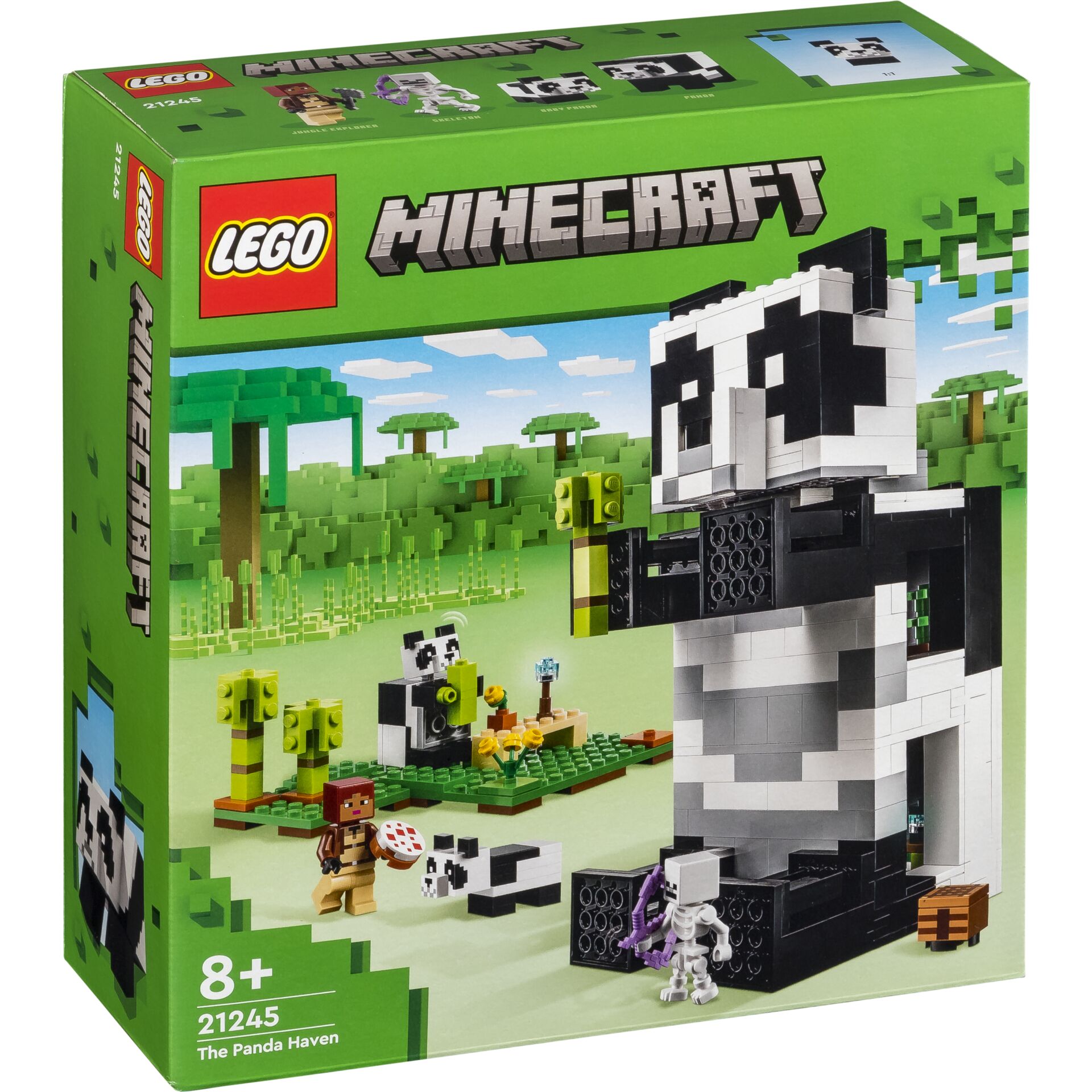 LEGO Minecraft 21245 Il rifugio del panda
