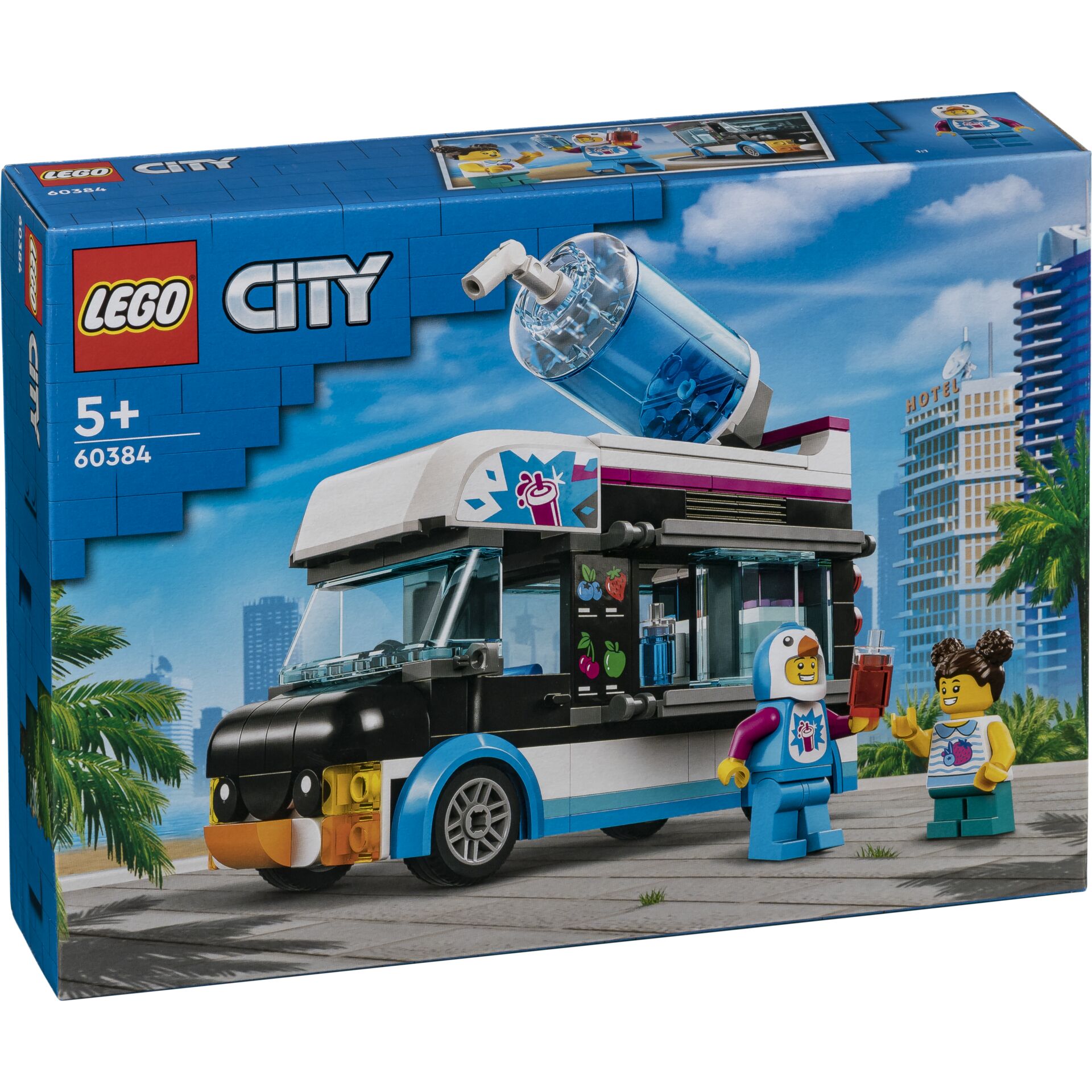 LEGO City 60384   Il furgoncino delle granite del pinguino