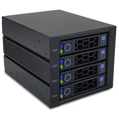 FANTEC WR-NVMeU.2-C3141  Back- plane f. 4x 3,5/2,5 NVMe/SSD/ 2