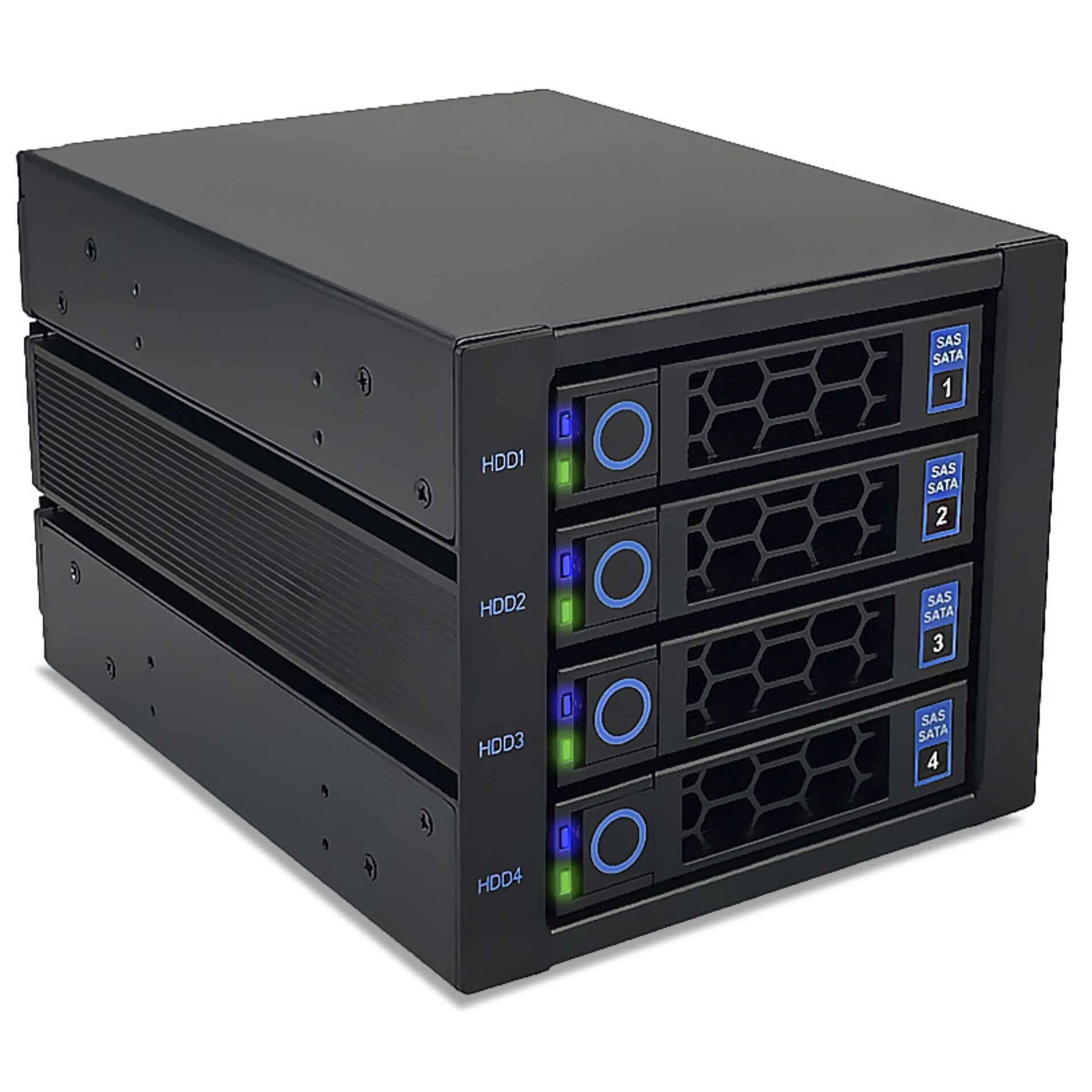 FANTEC WR-NVMeU.2-C3141  Back- plane f. 4x 3,5/2,5 NVMe/SSD/