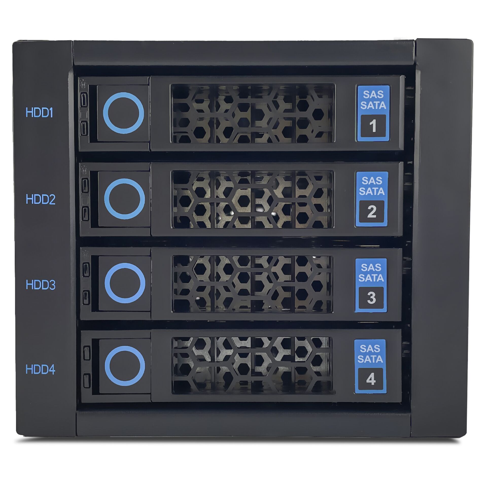 FANTEC WR-NVMeU.2-C3141  Back- plane f. 4x 3,5/2,5 NVMe/SSD/