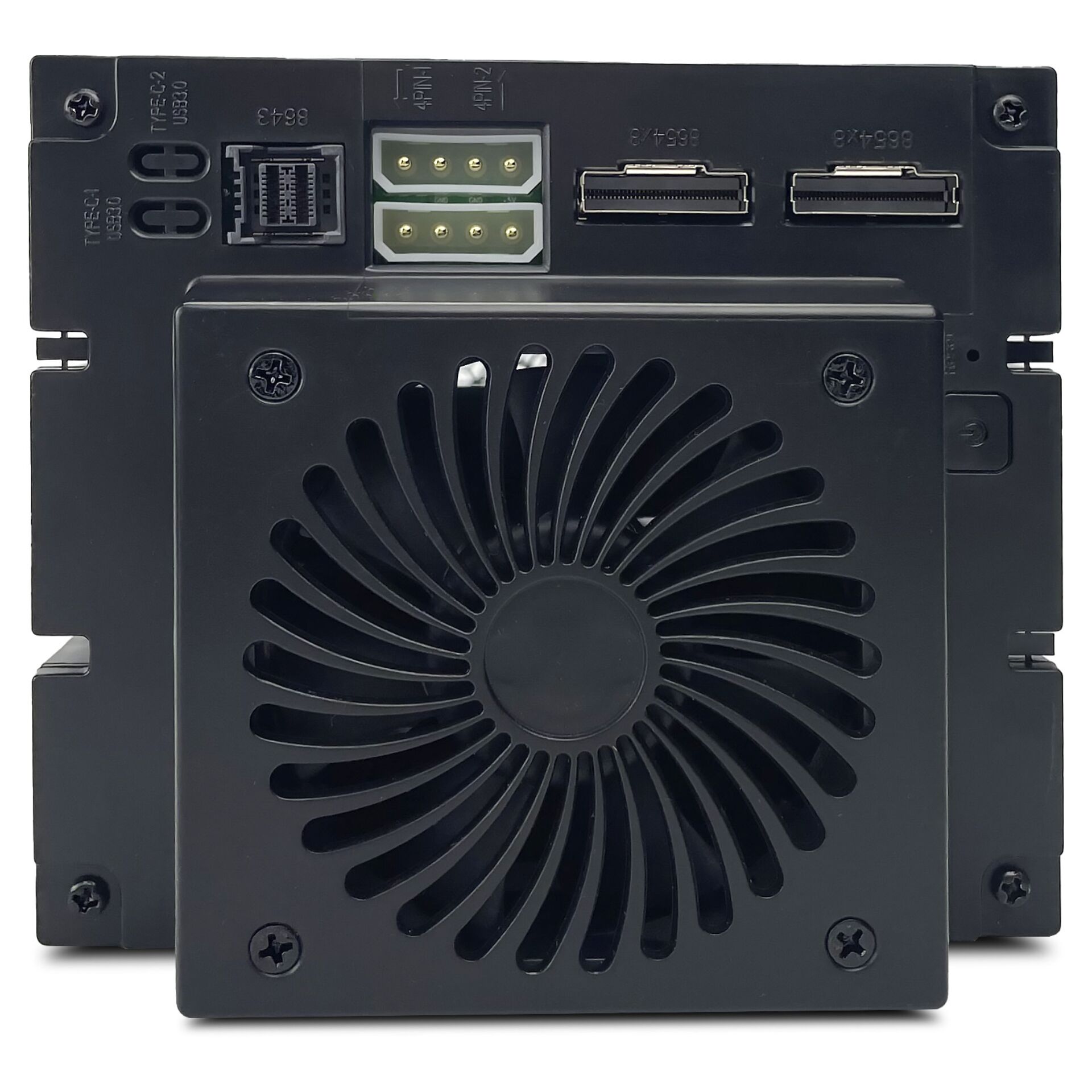 FANTEC WR-NVMeU.2-C3141  Back- plane f. 4x 3,5/2,5 NVMe/SSD/