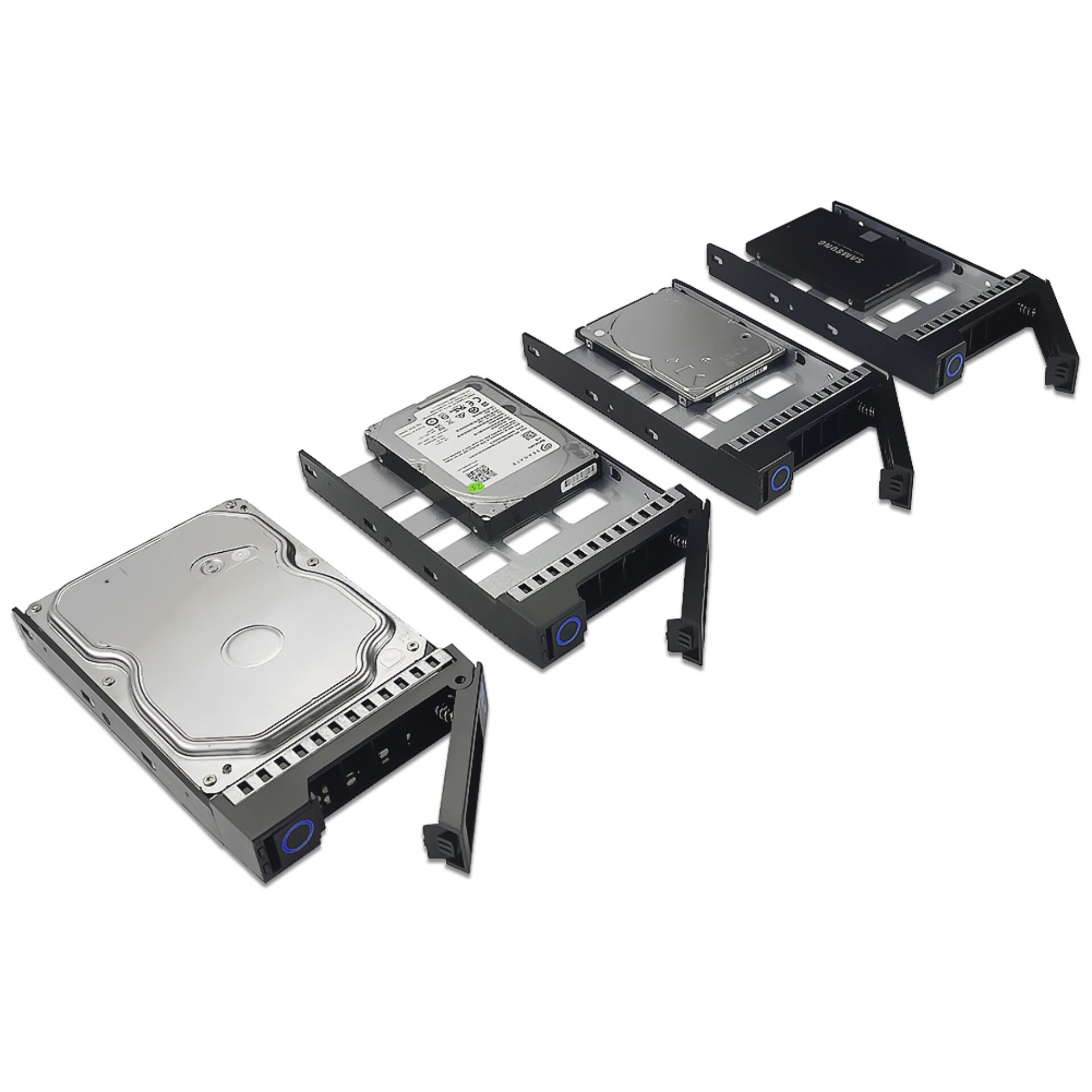 FANTEC WR-NVMeU.2-C3141  Back- plane f. 4x 3,5/2,5 NVMe/SSD/