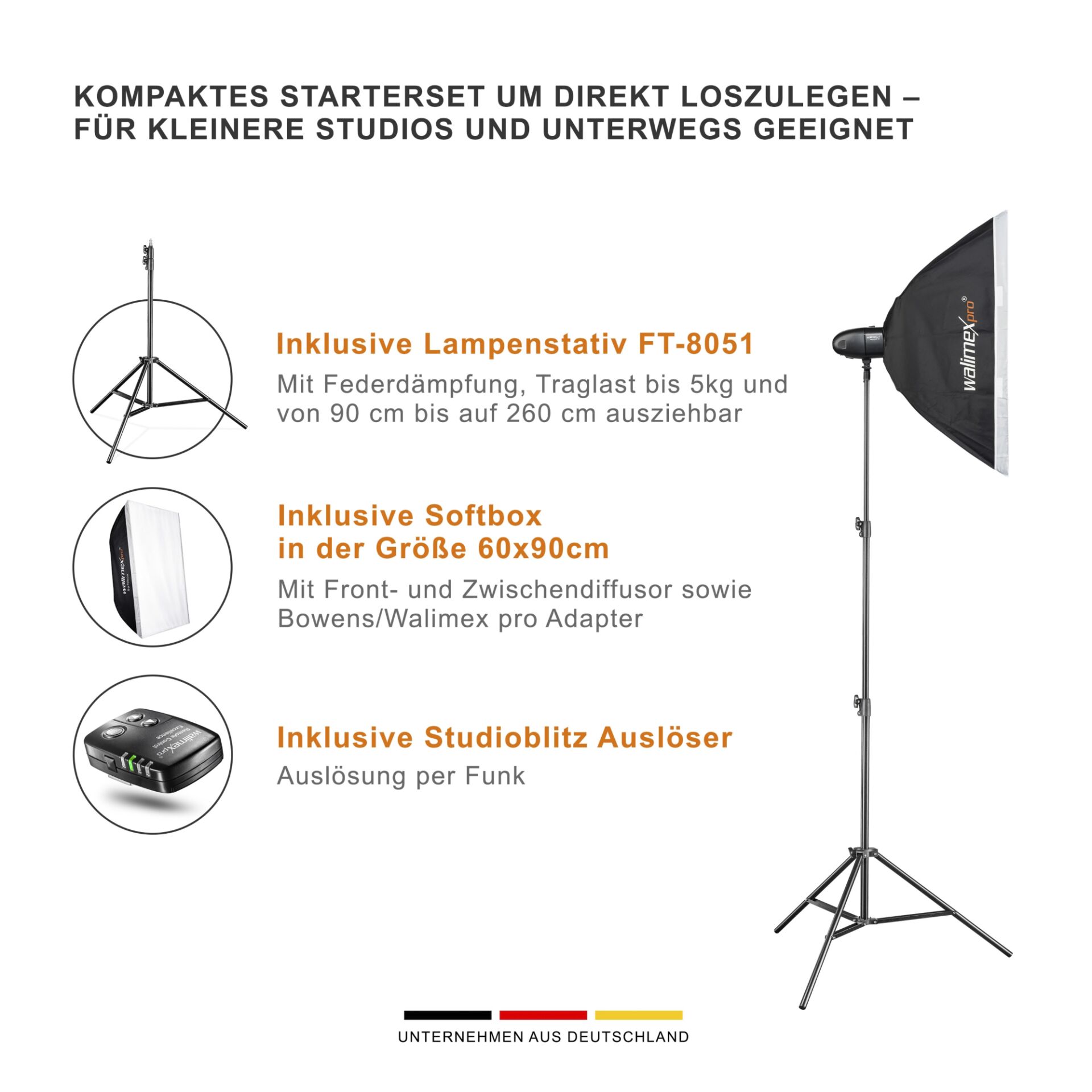 Walimex pro Newcomer 100 II kit Double