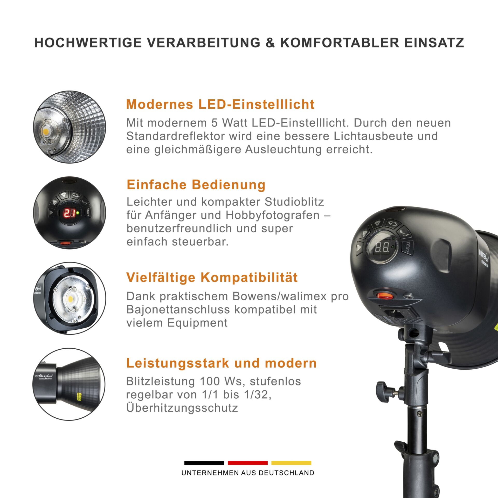 Walimex pro Newcomer 100 II kit Double