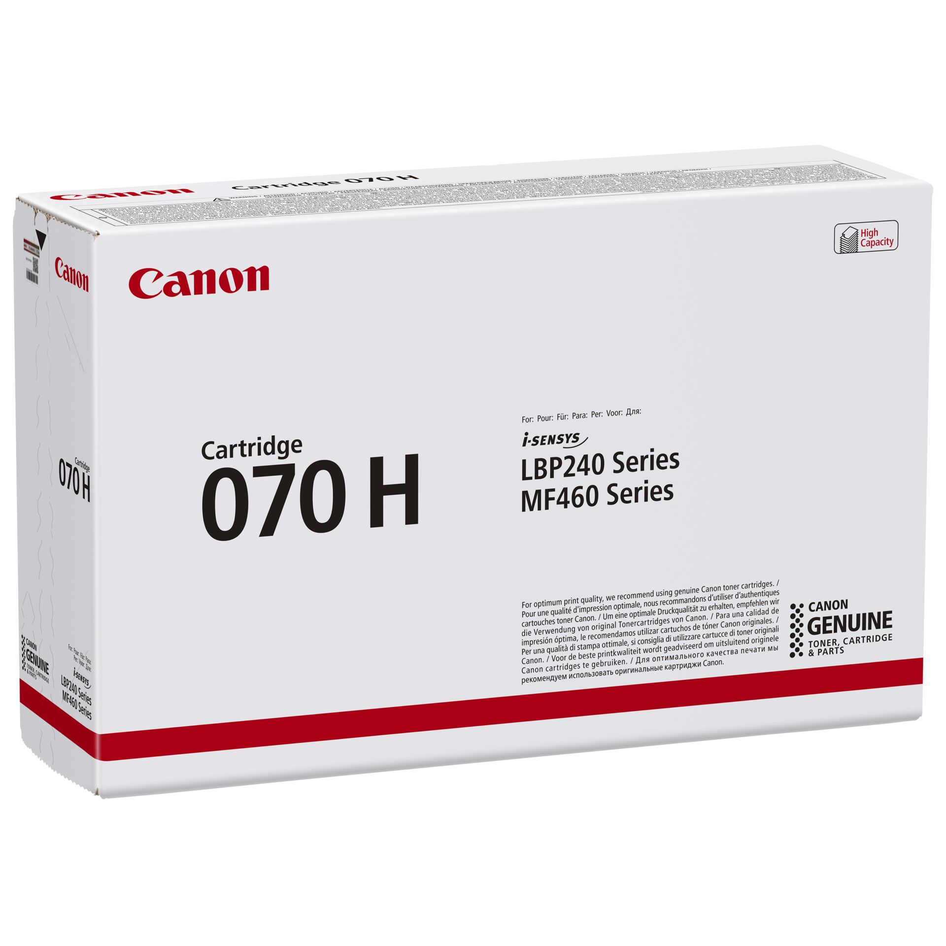 Canon cartuccia inchiostro 070 H nero