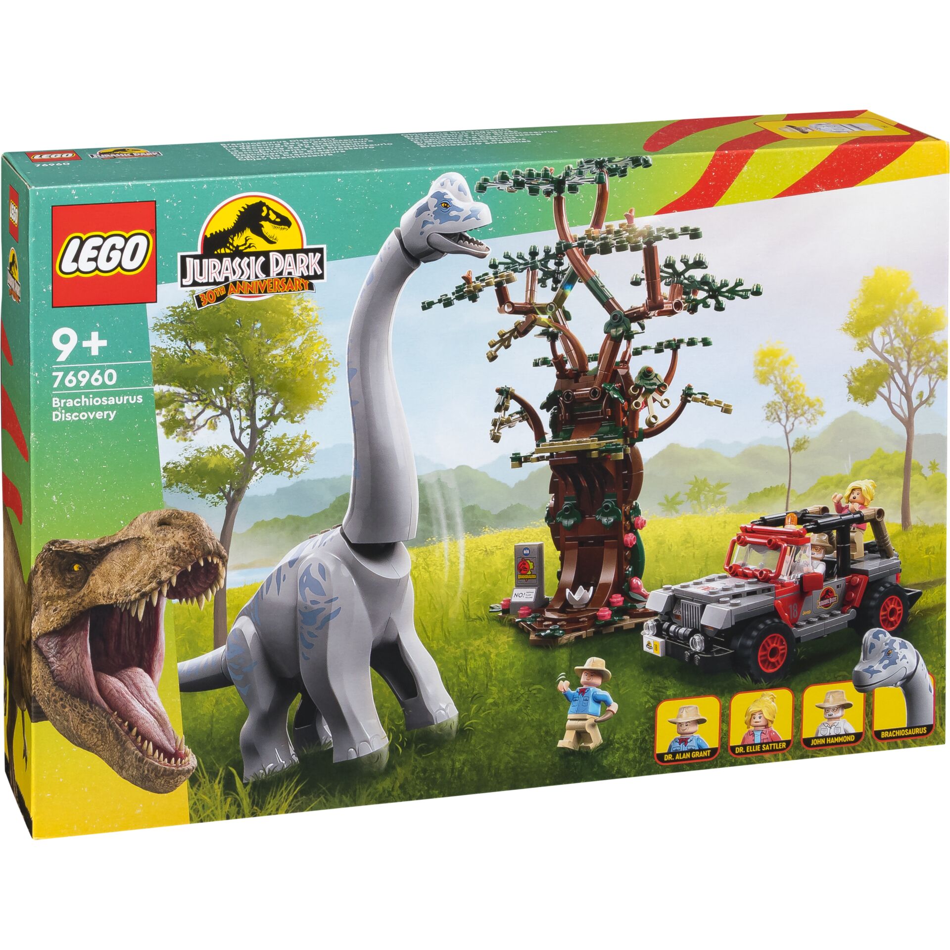 LEGO Jurassic 76960 La scoperta del Brachiosauro