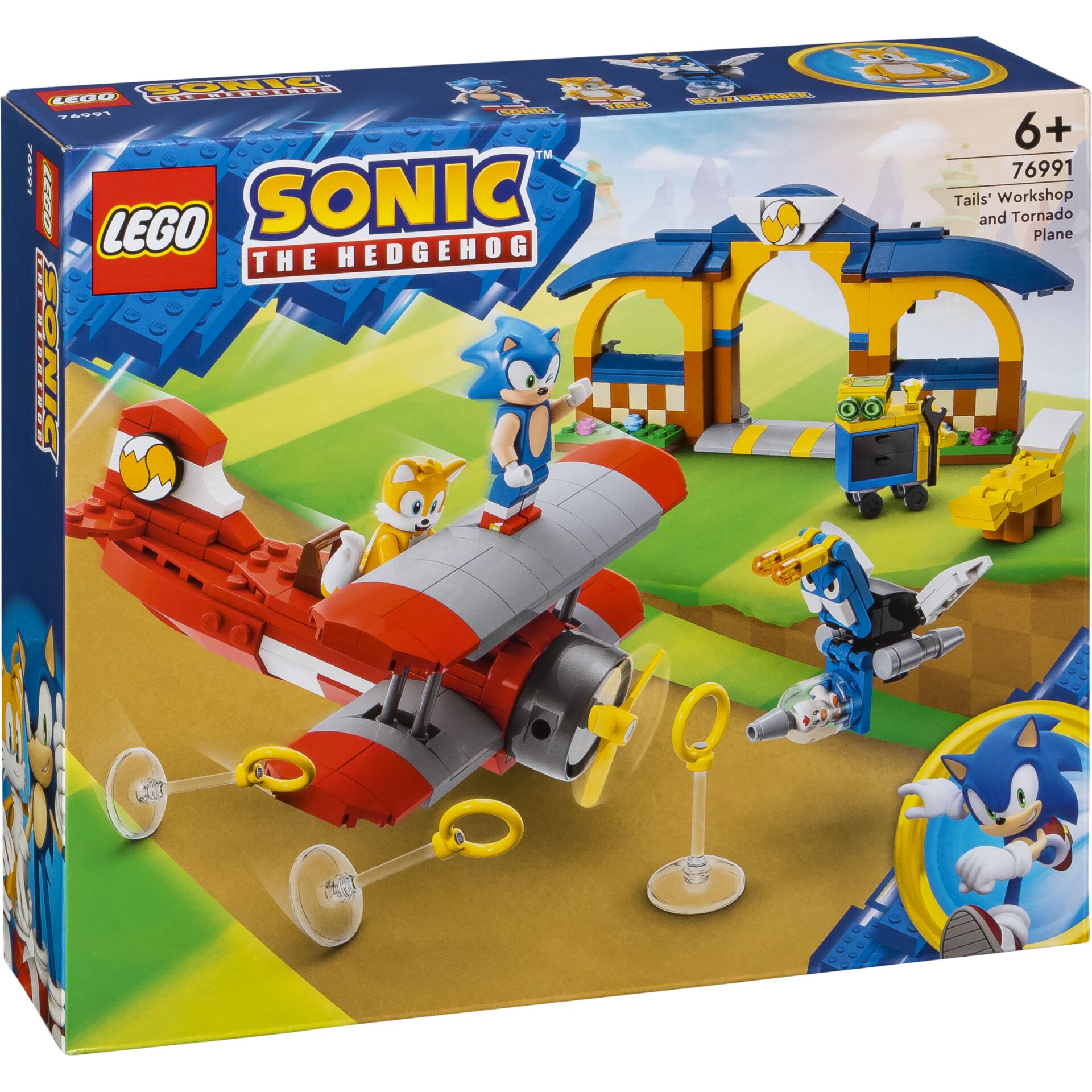 LEGO IDEAS 76991          Tail's Workshop and Tornado Plane