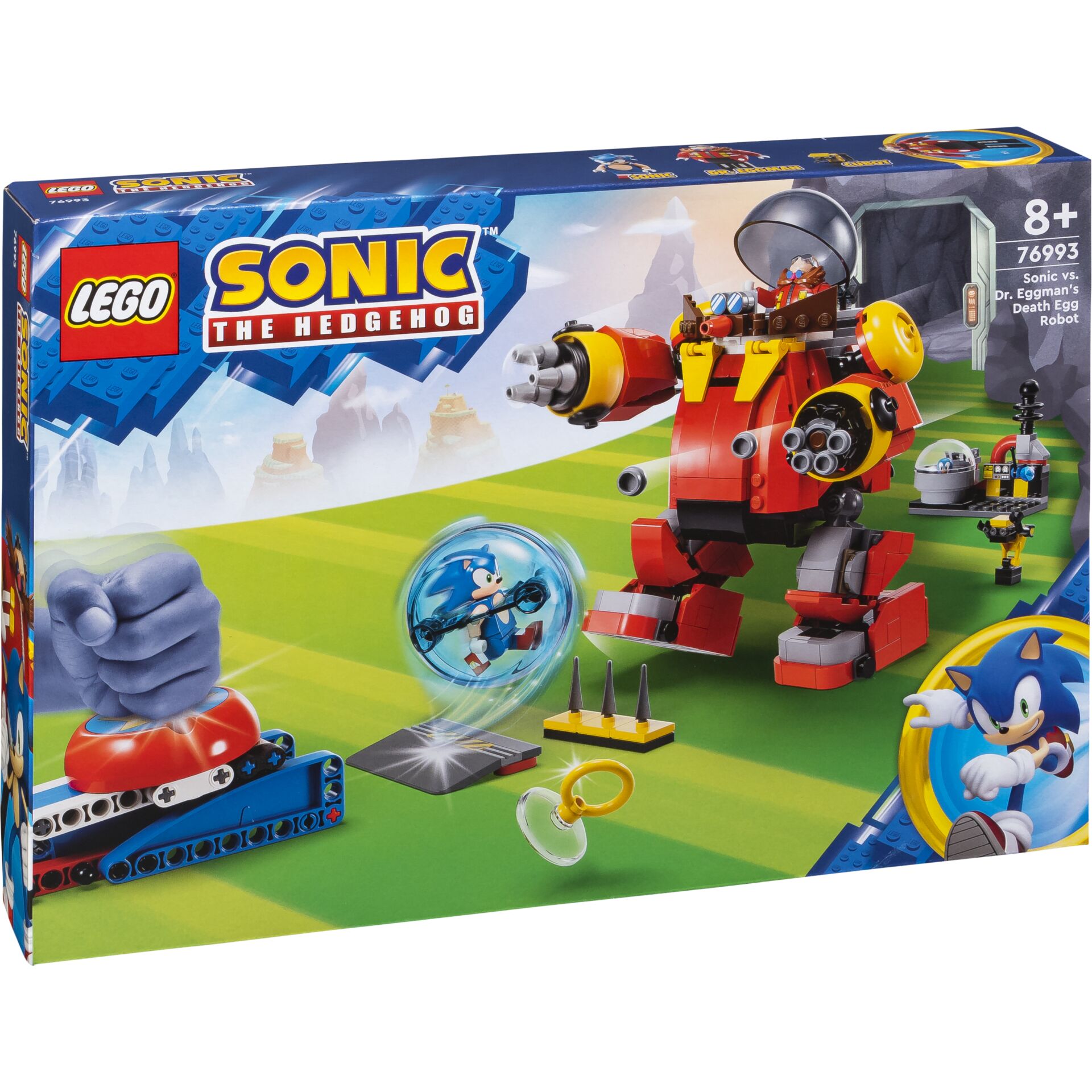 LEGO IDEAS 76993     Sonic vs. Robot Death Egg del Dr. Eggma