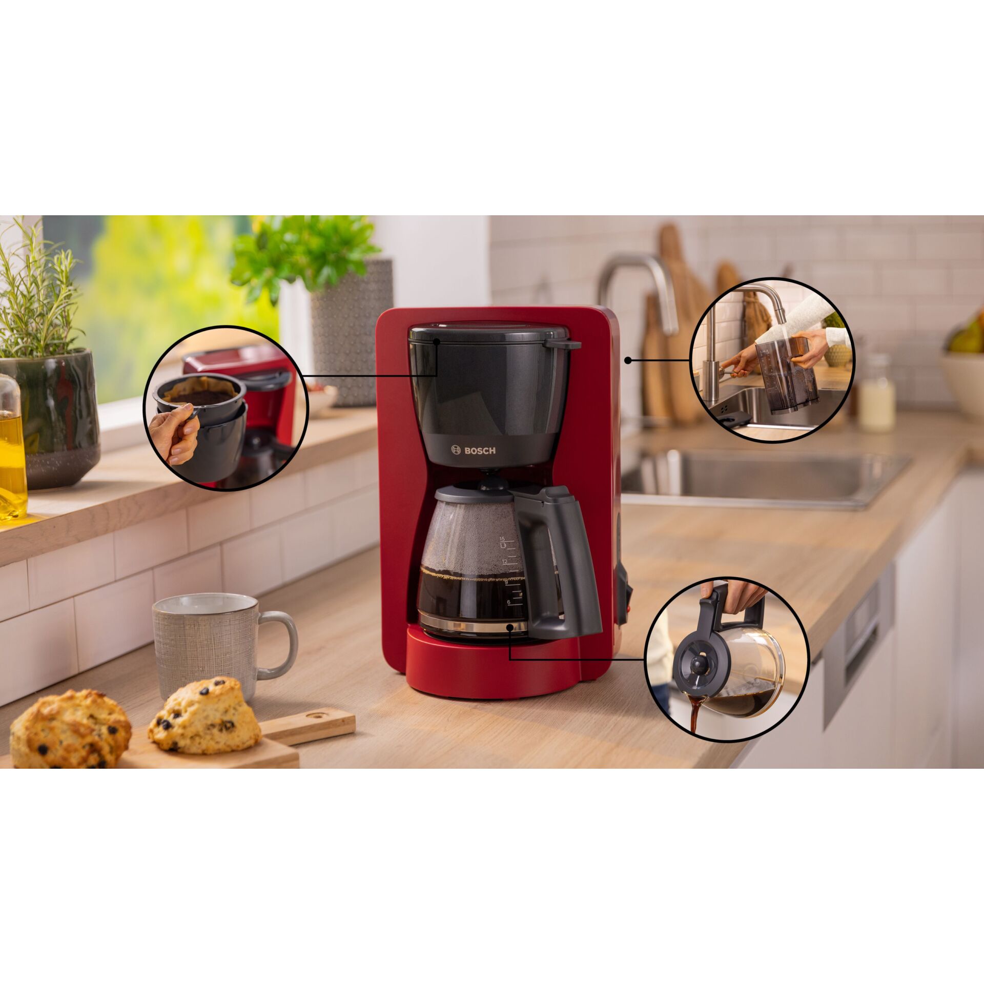 Bosch TKA 2M114 MyMoment red