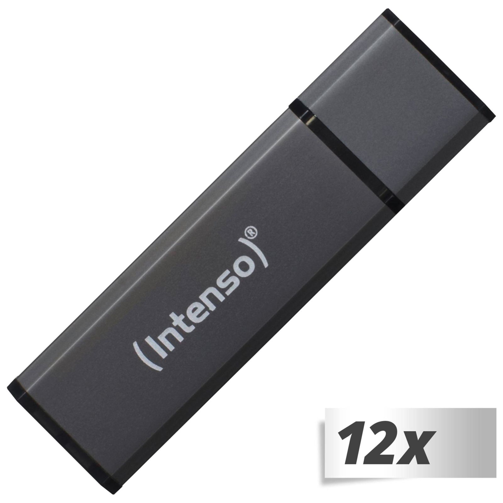 12x1 Intenso Alu Line        4GB USB Stick 2.0 antracite