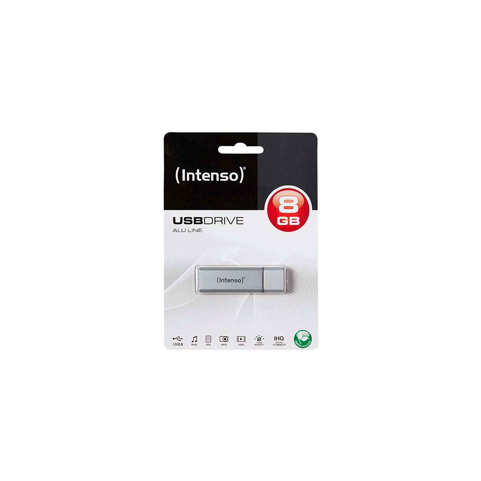 10x1 Intenso Alu Line 8GB USB Stick 2.0 argento
