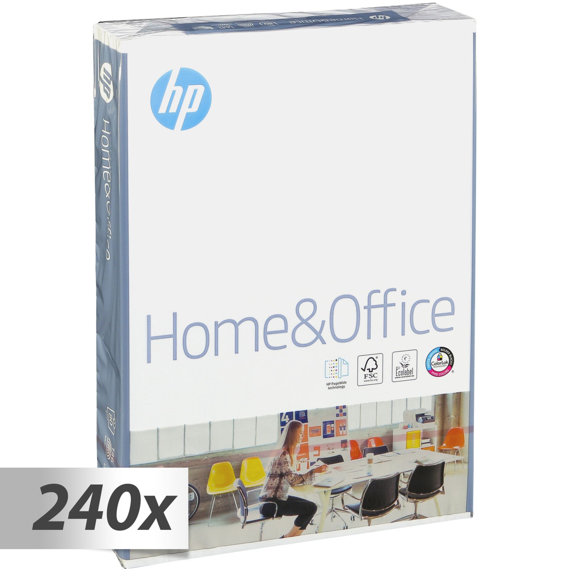 120.000 f.  HP Home & Office A 4 carta universale 80 g (banc
