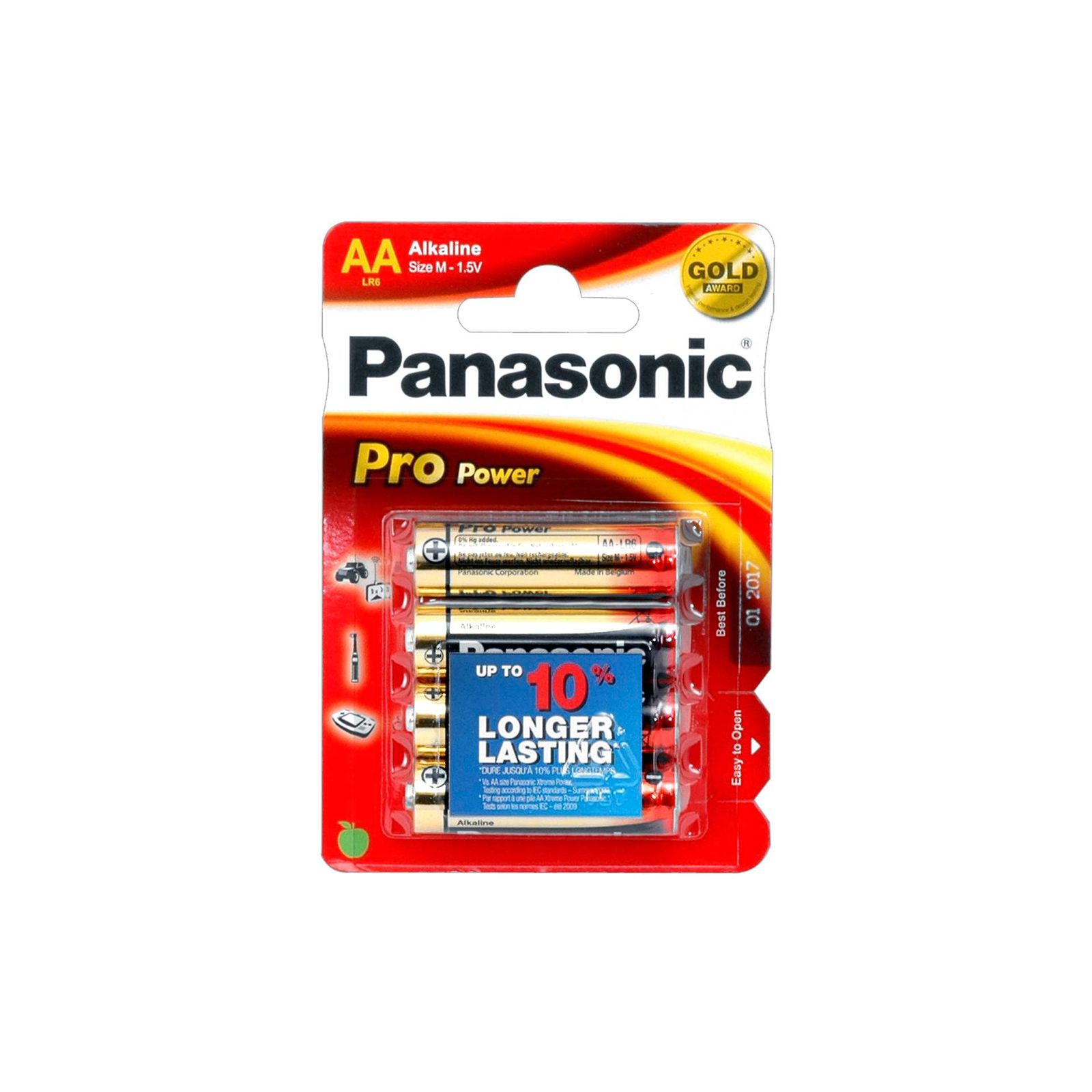 60x4 Panasonic Pro Power LR 6 Mignon AA       PU Master box