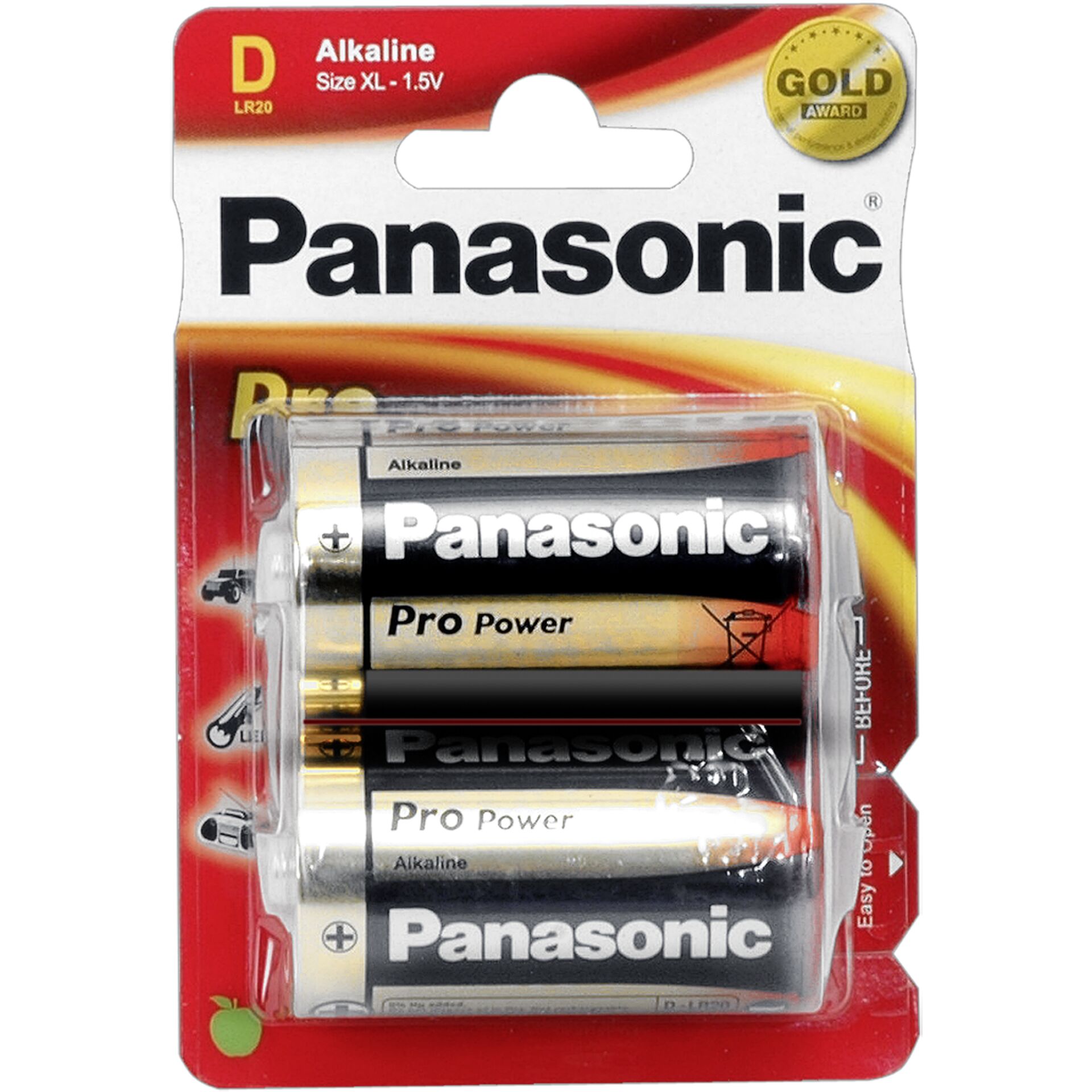 60x2 Panasonic Pro Power Mono D LR 20           PU Master bo