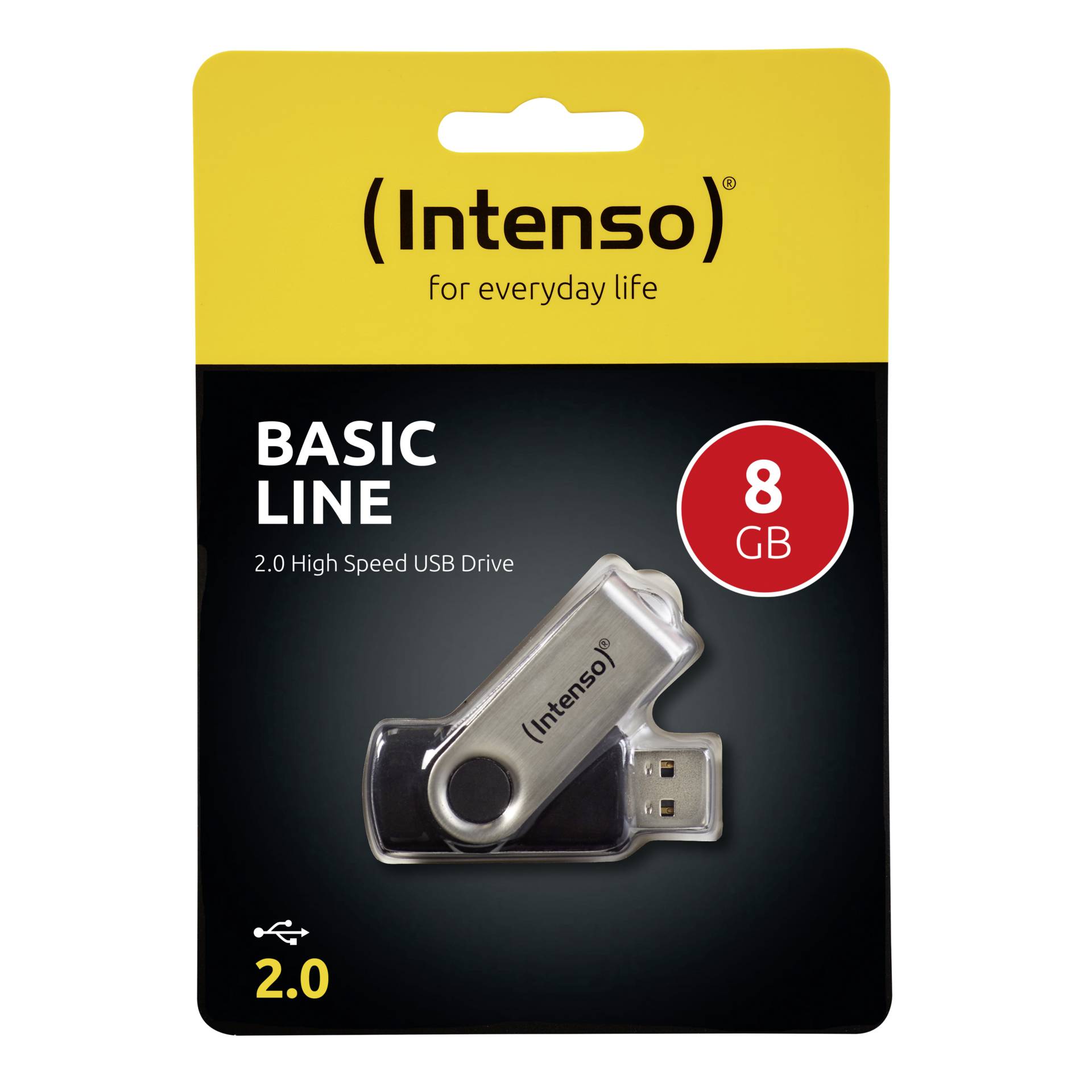 12x1 Intenso Basic Line      8GB chiavetta USB 2.0