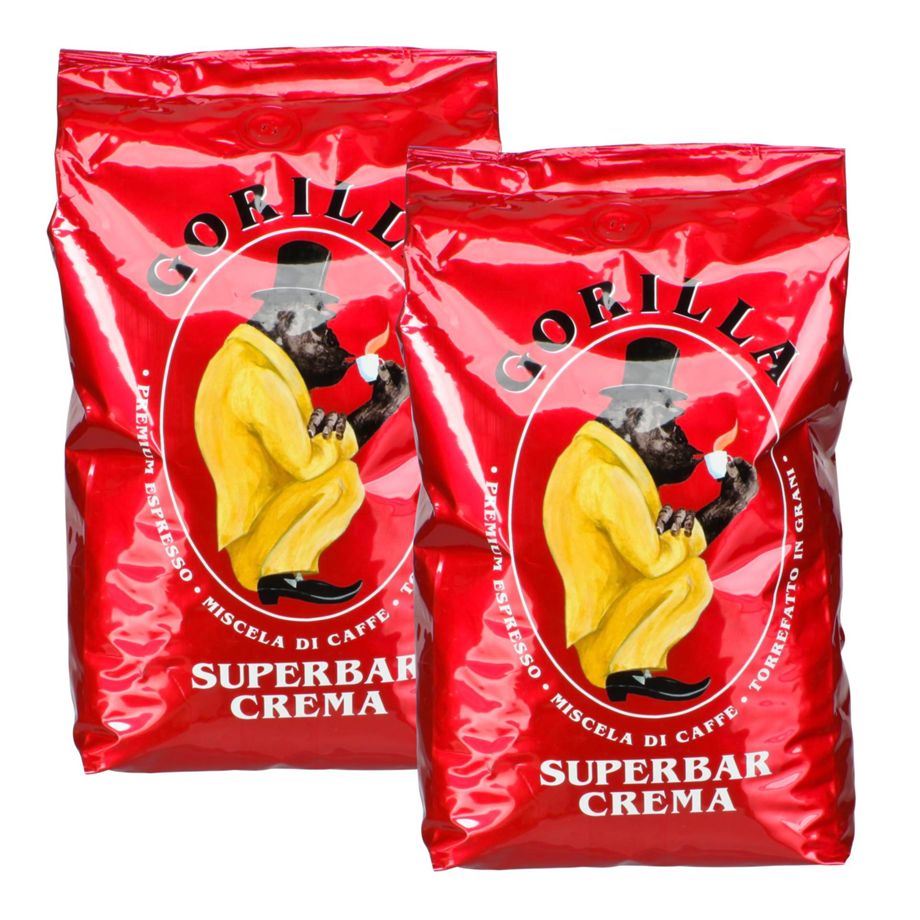 Joerges Espresso Gorilla Superbar Crema 2 Kg kit