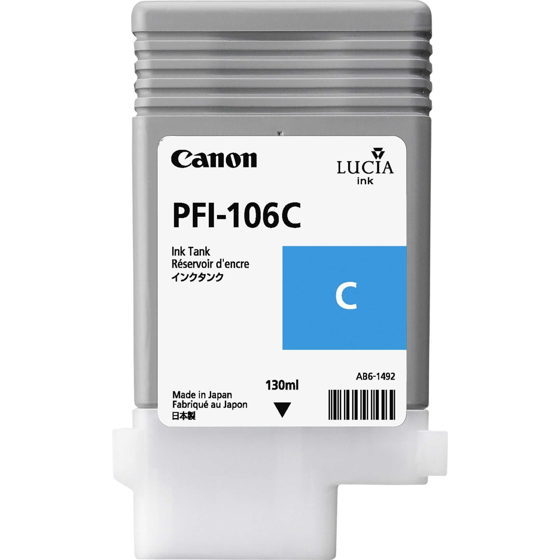 Canon PFI-106 C Cartucce ciano