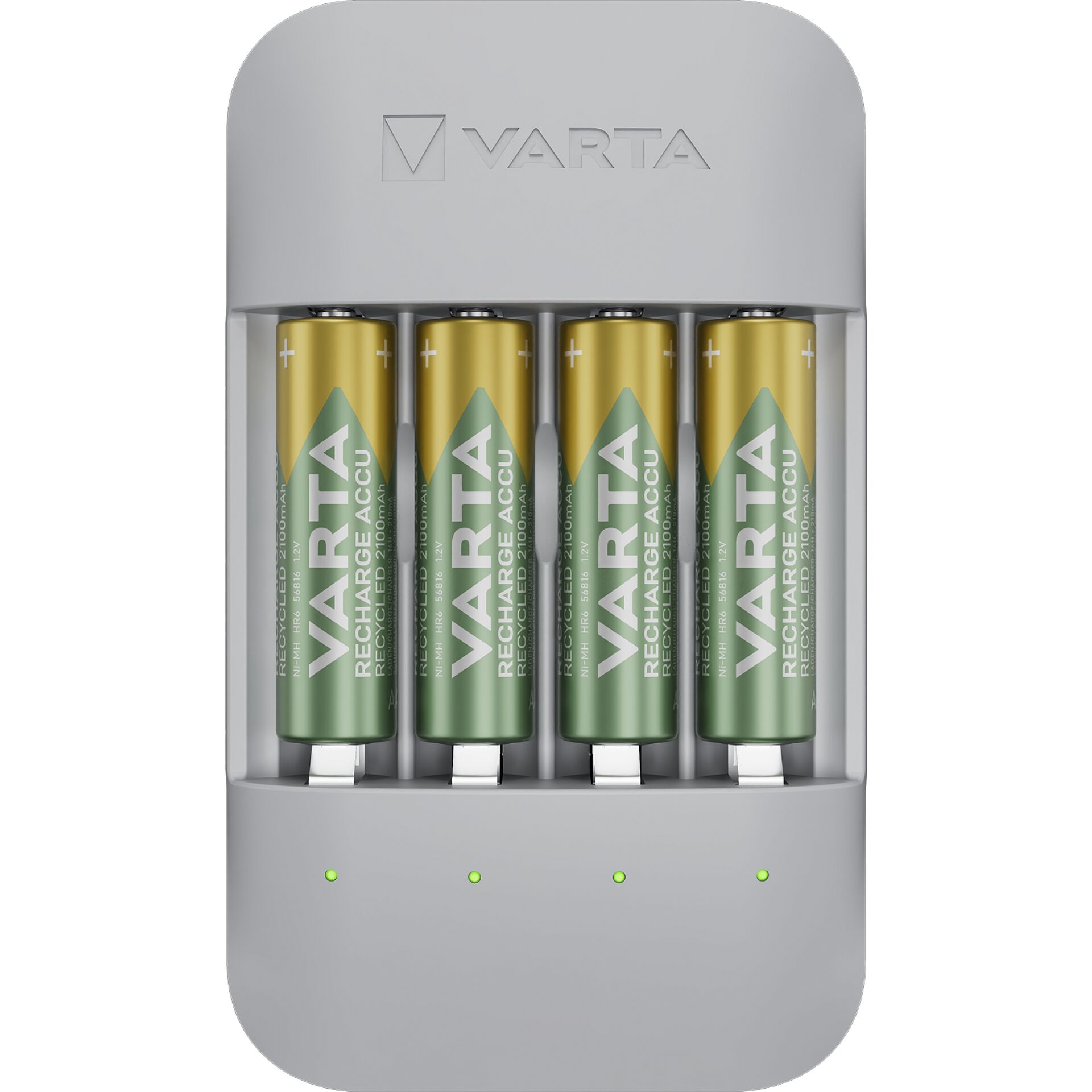 Varta Eco Charger Pro Recycled + 4 x 2100 mAh AA    57683 10