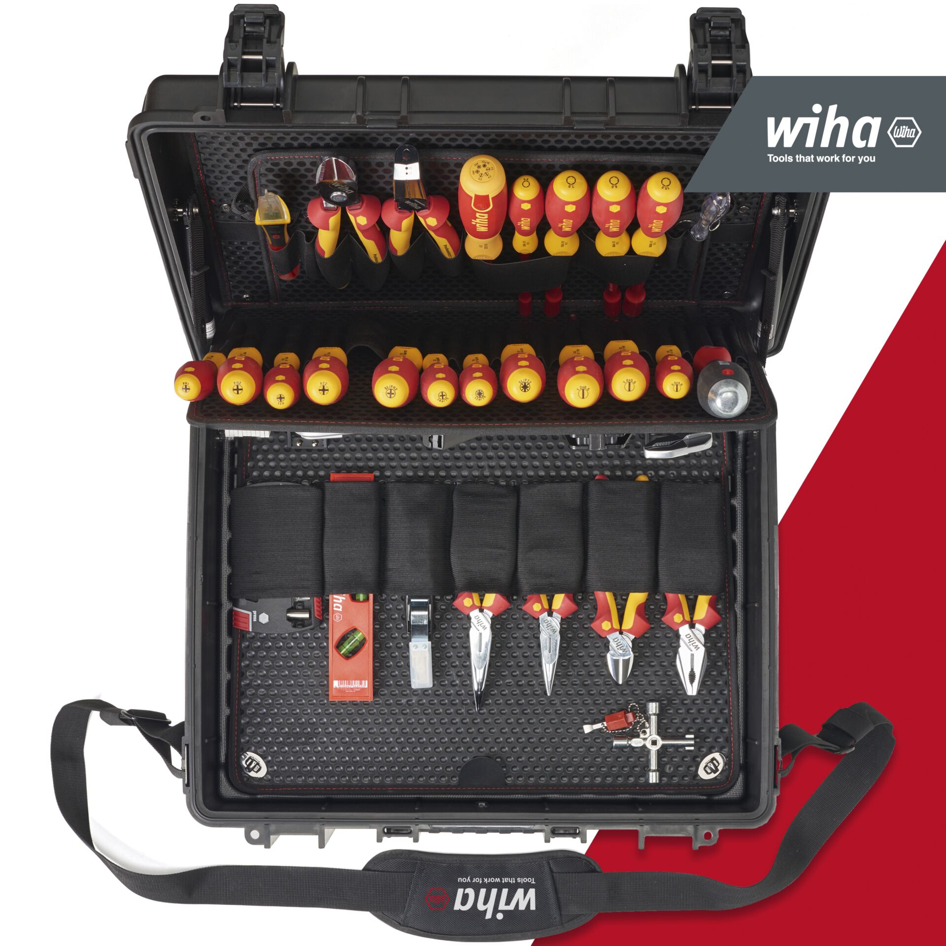 Wiha 9300-702 Tool kit Competence XL