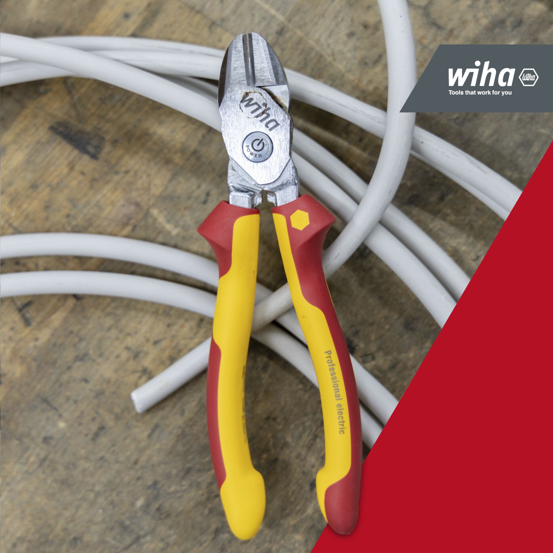Wiha BiCut Professional high performance diagonal cutters