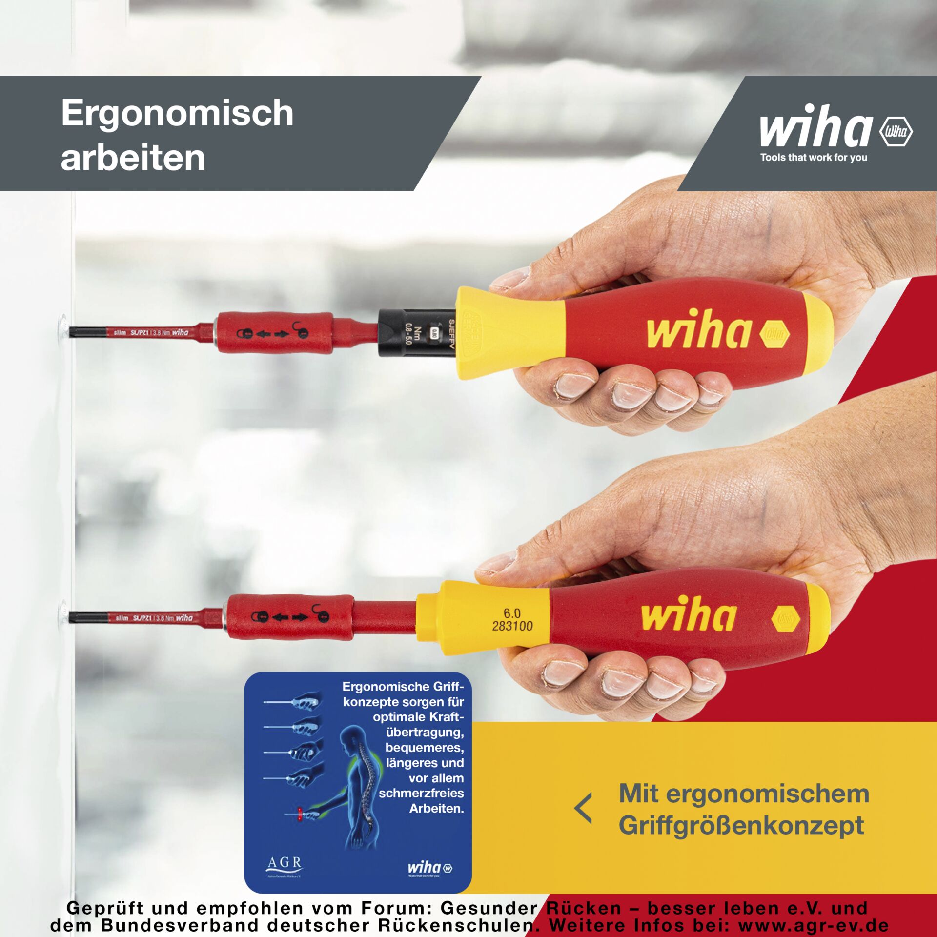 Wiha 2872T13 TorqueVario-S electric 0,8-5,0 Nm