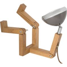 Piffany Mr. Wattson - Mini lampada da tavolo, Lava grey 2