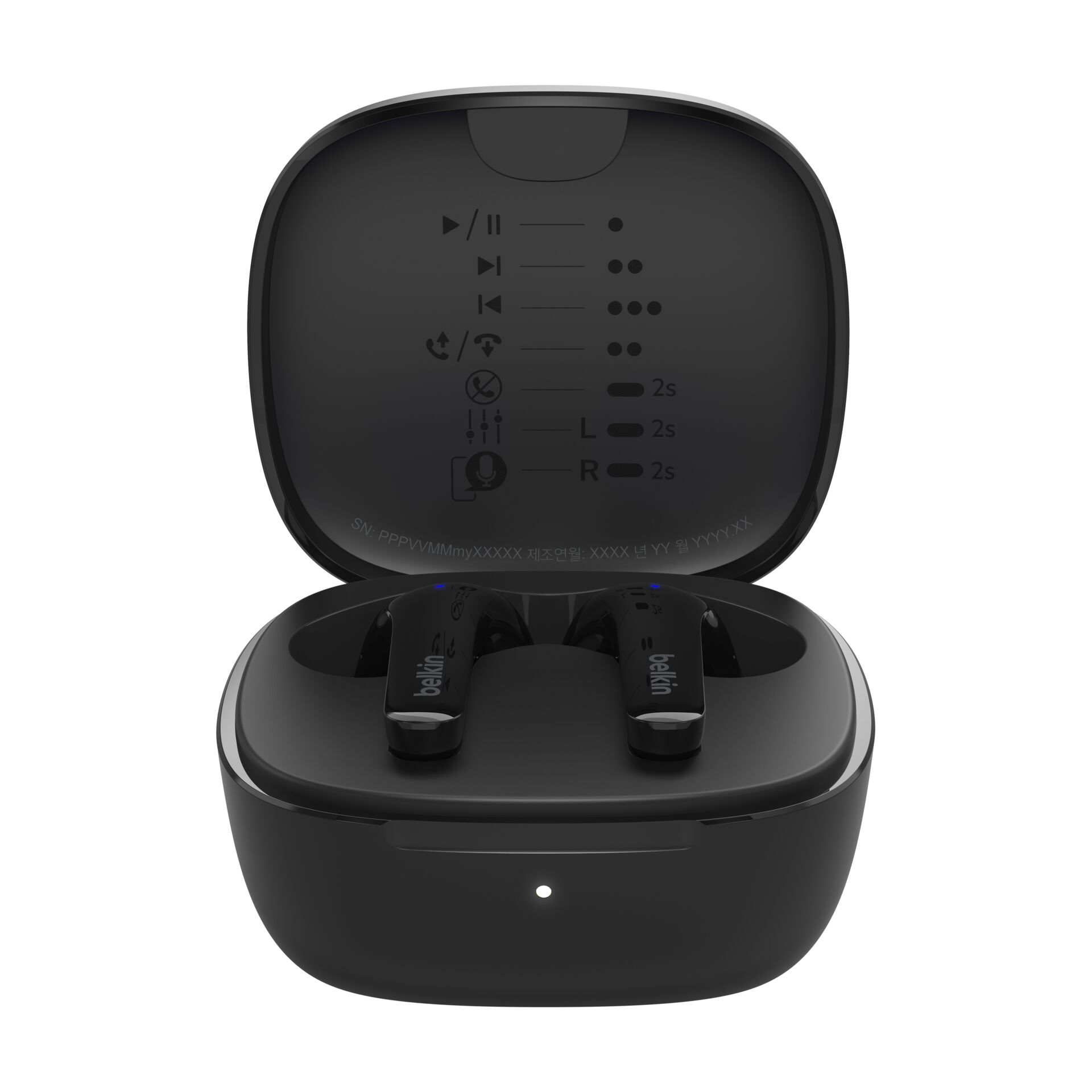Belkin SoundForm Motion True Wireless In-Ear black AUC010btB