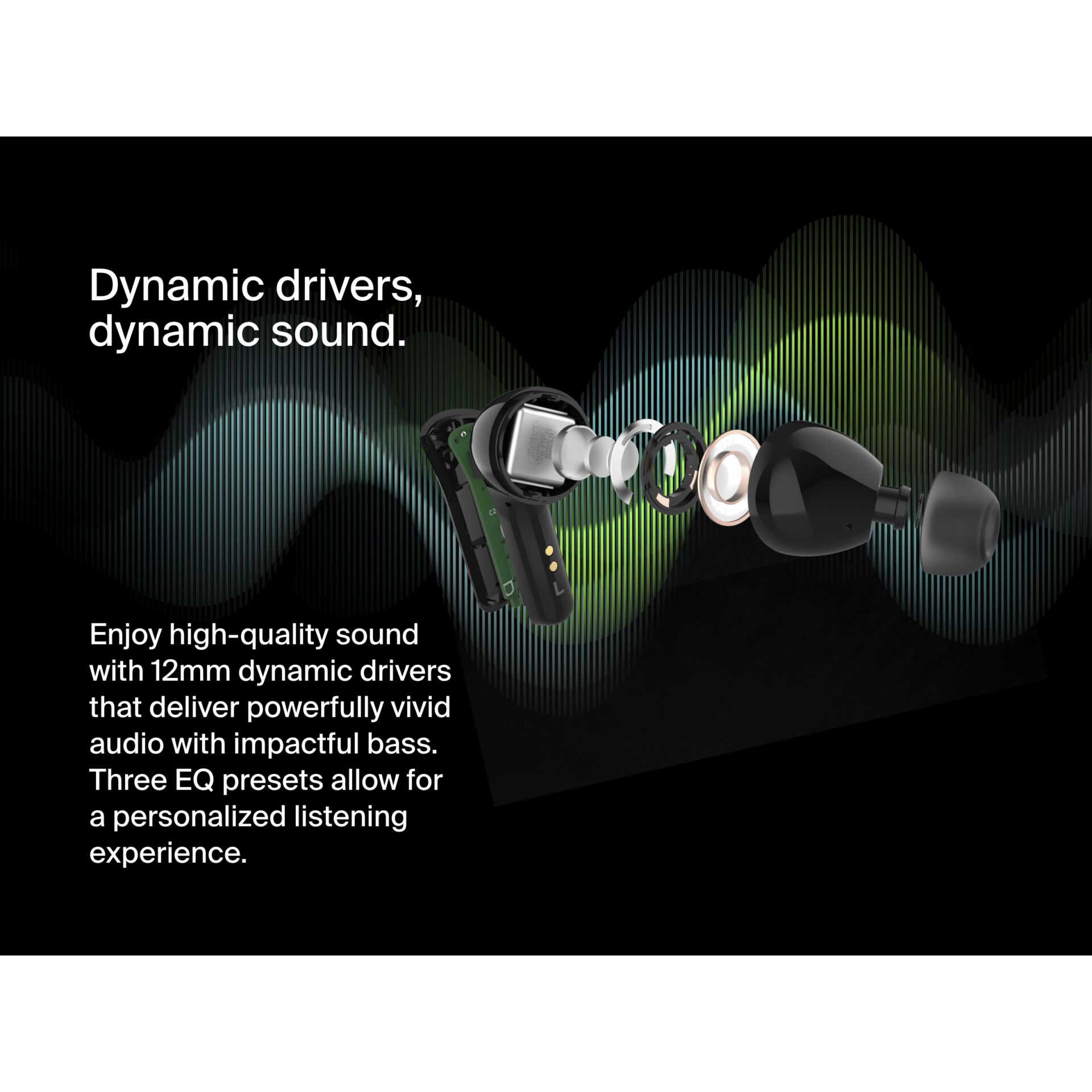 Belkin SoundForm Motion True Wireless In-Ear black AUC010btB