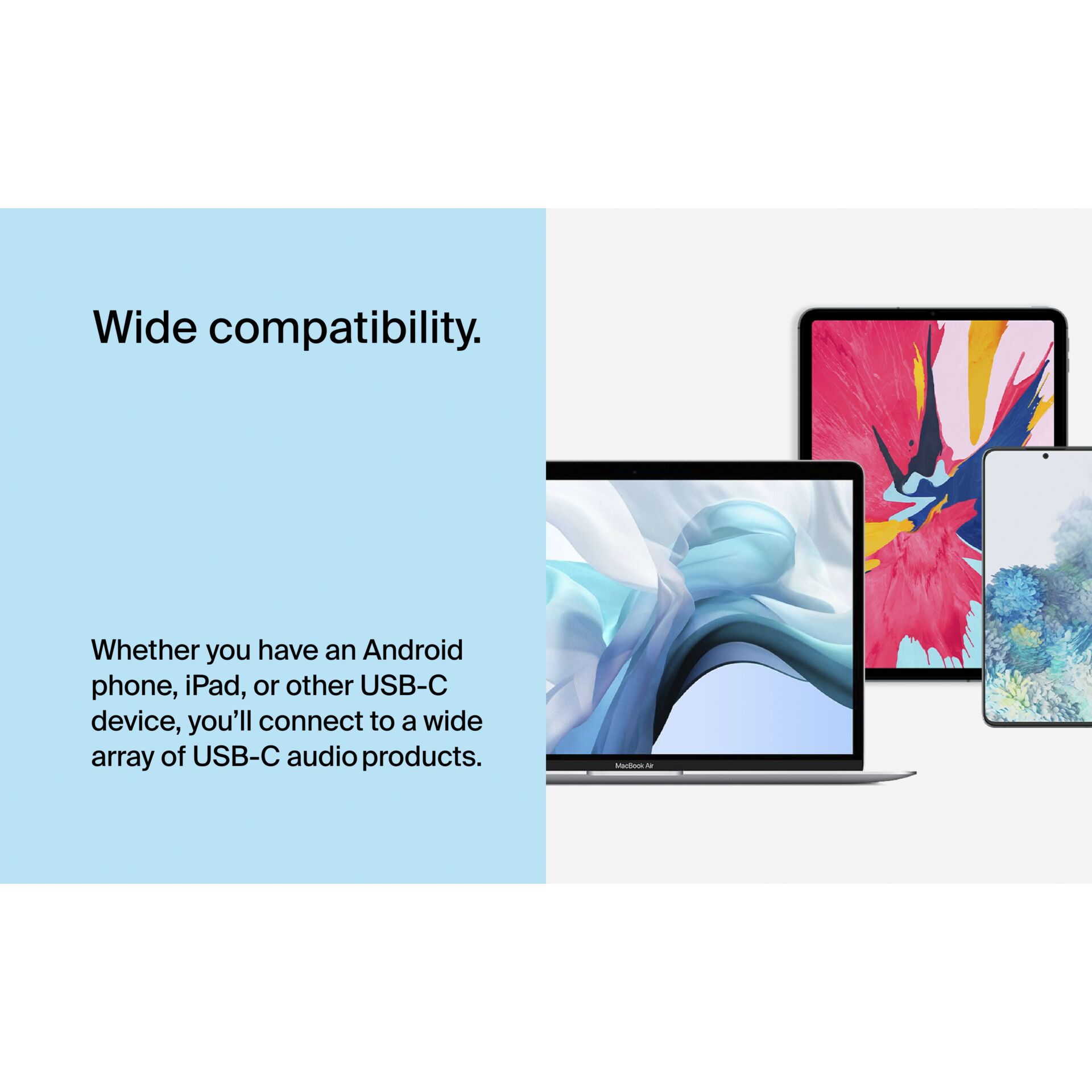 Belkin RockStar 3,5mm adatt.ric. audio e USB-C bianco NPA004