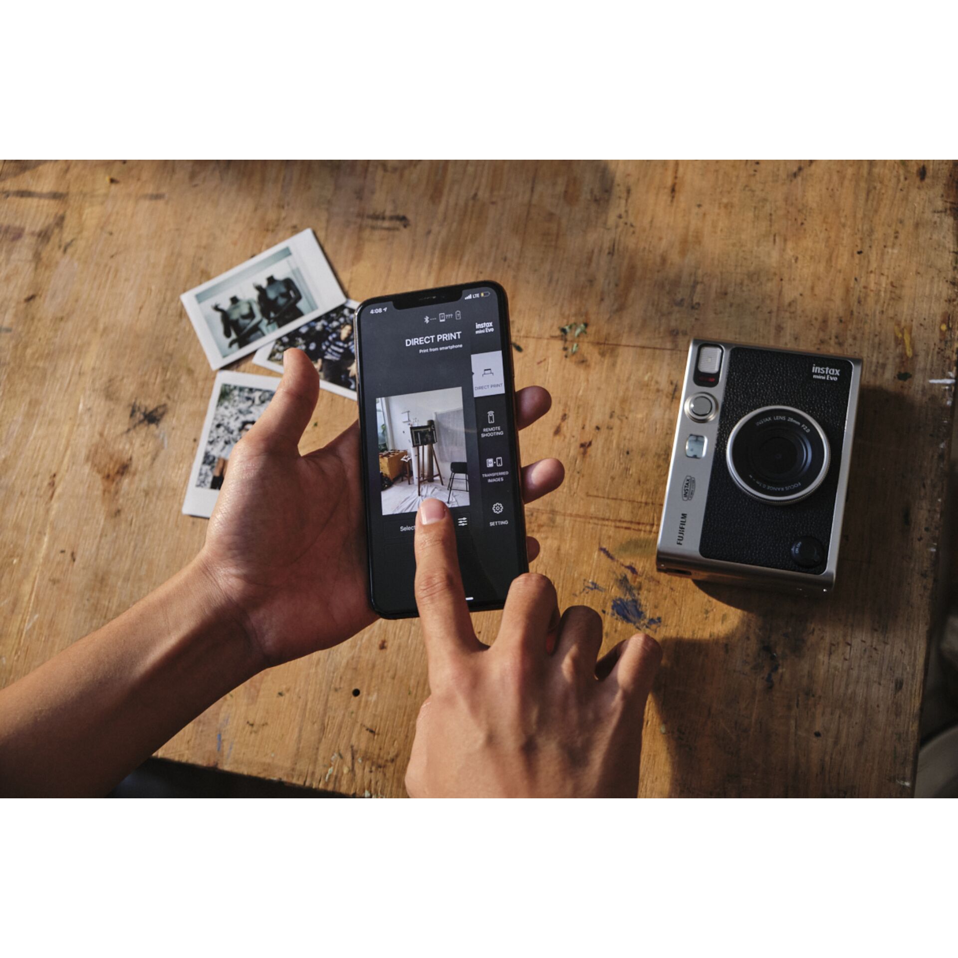 Fujifilm instax mini evo tipo C nero