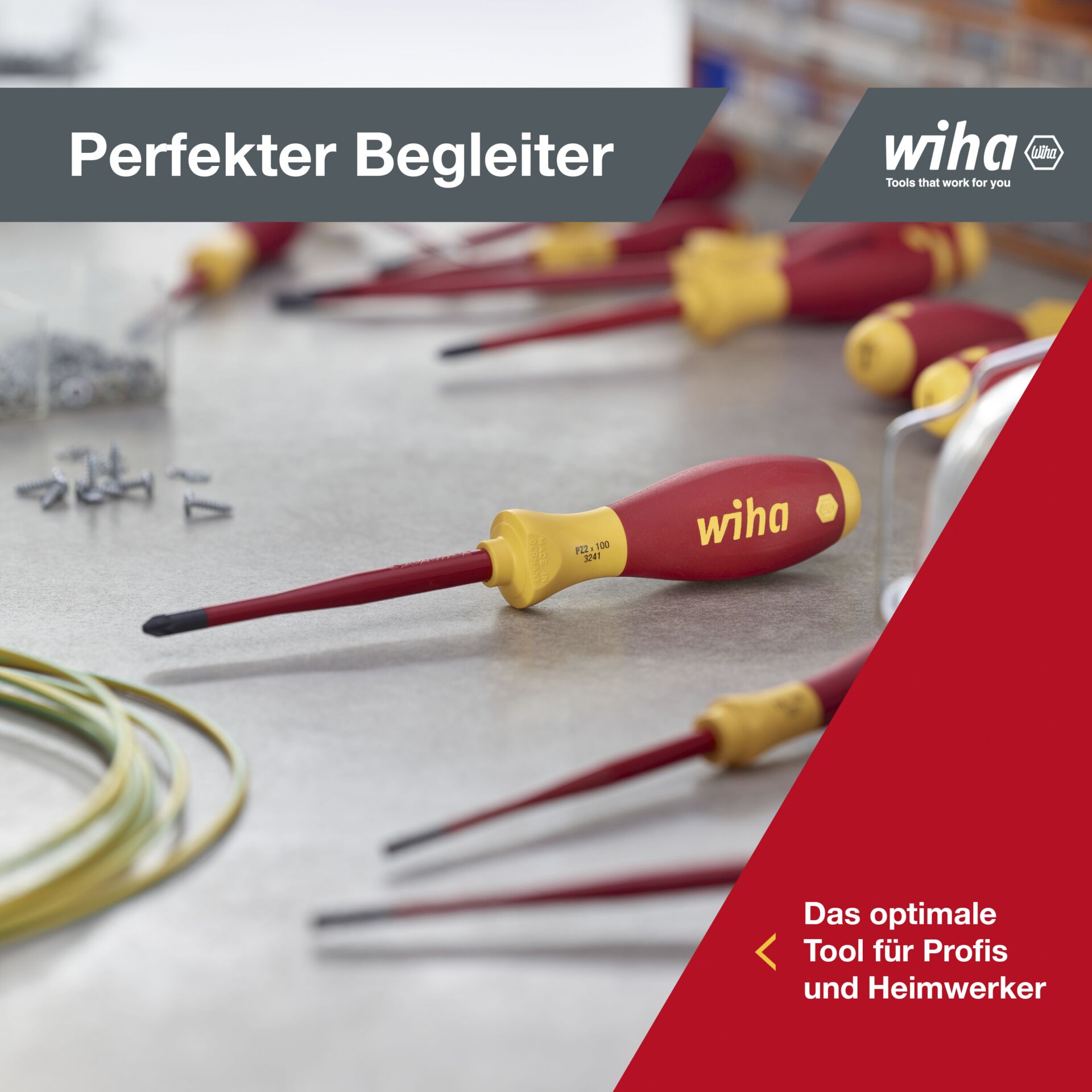 Wiha 3201K6 SoftFinish electric slimFix