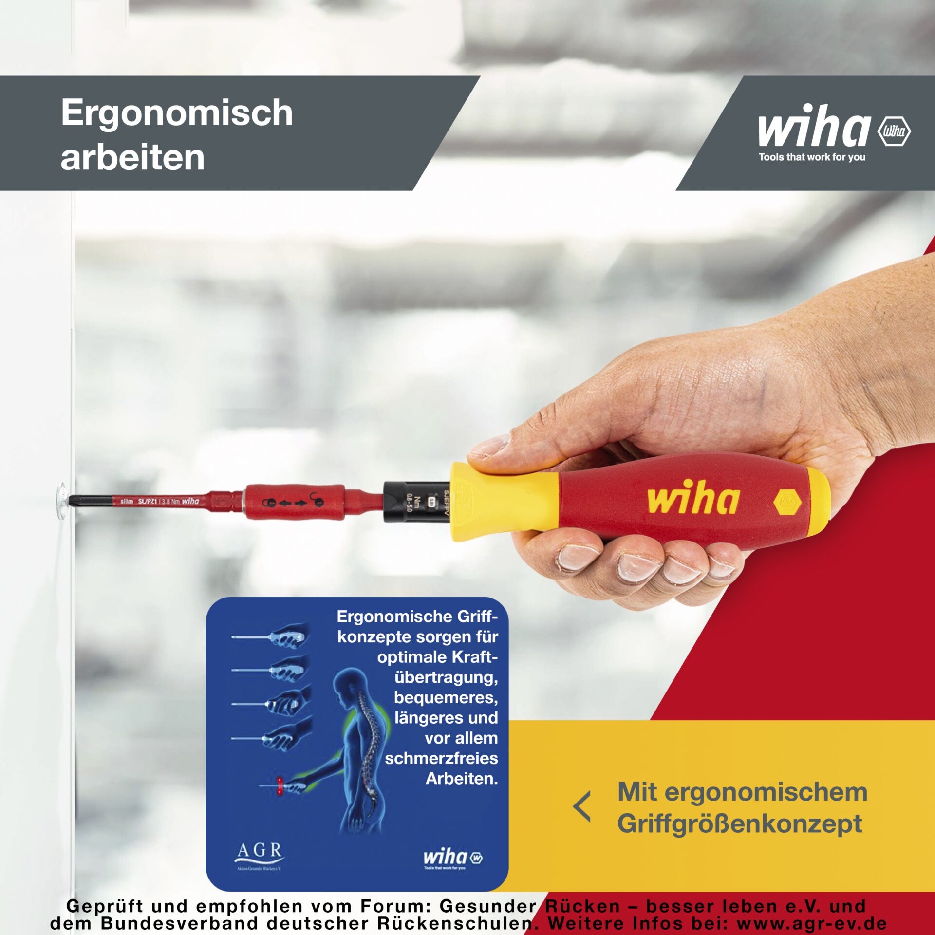 Wiha 2872T18 TorqueVario-S electric 0,8-5,0 Nm