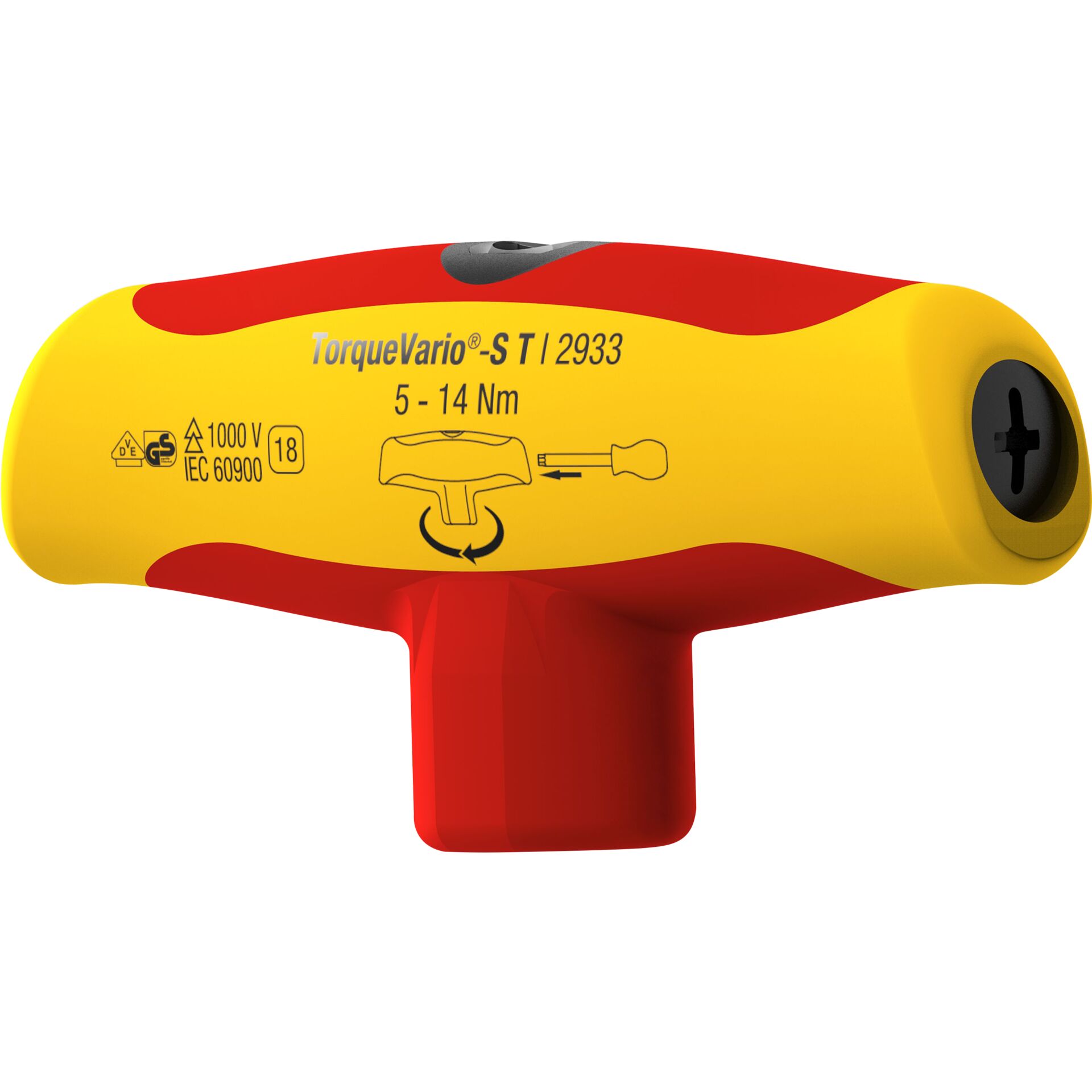 Wiha 2933 TorqueVario-S T electric 5-14 Nm