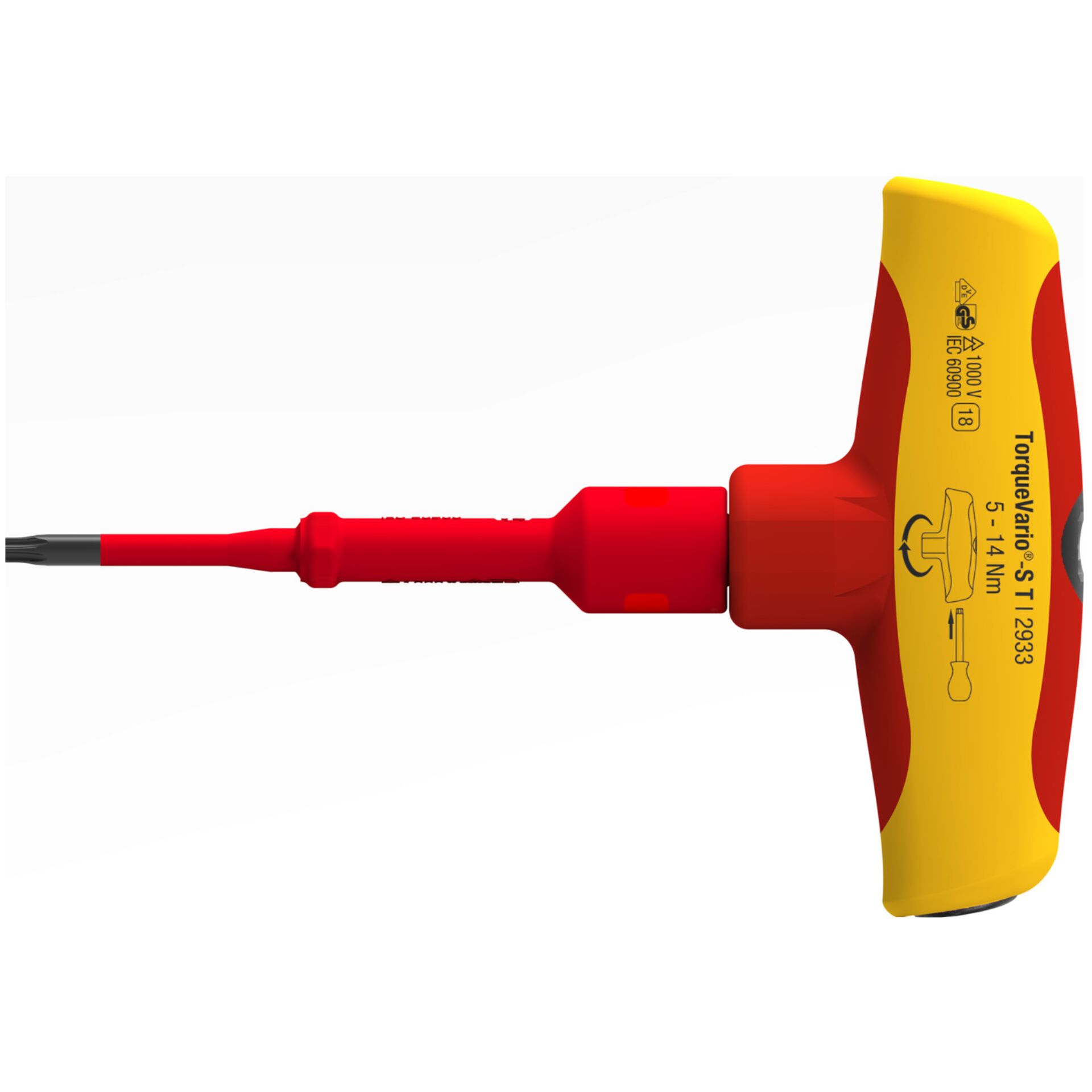 Wiha 2933 TorqueVario-S T electric 5-14 Nm