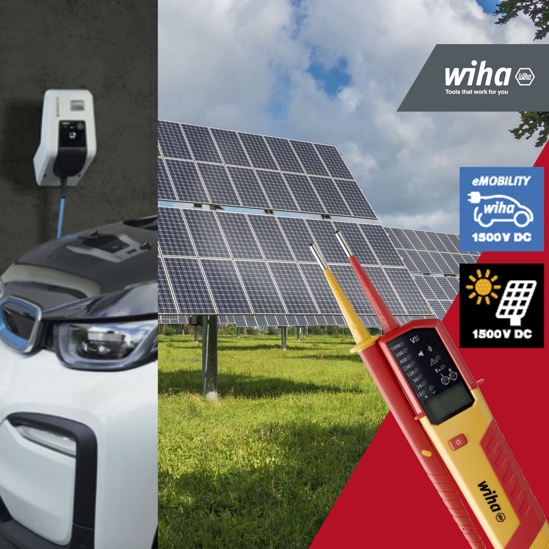 Wiha teser di tensione e continuità eMobility