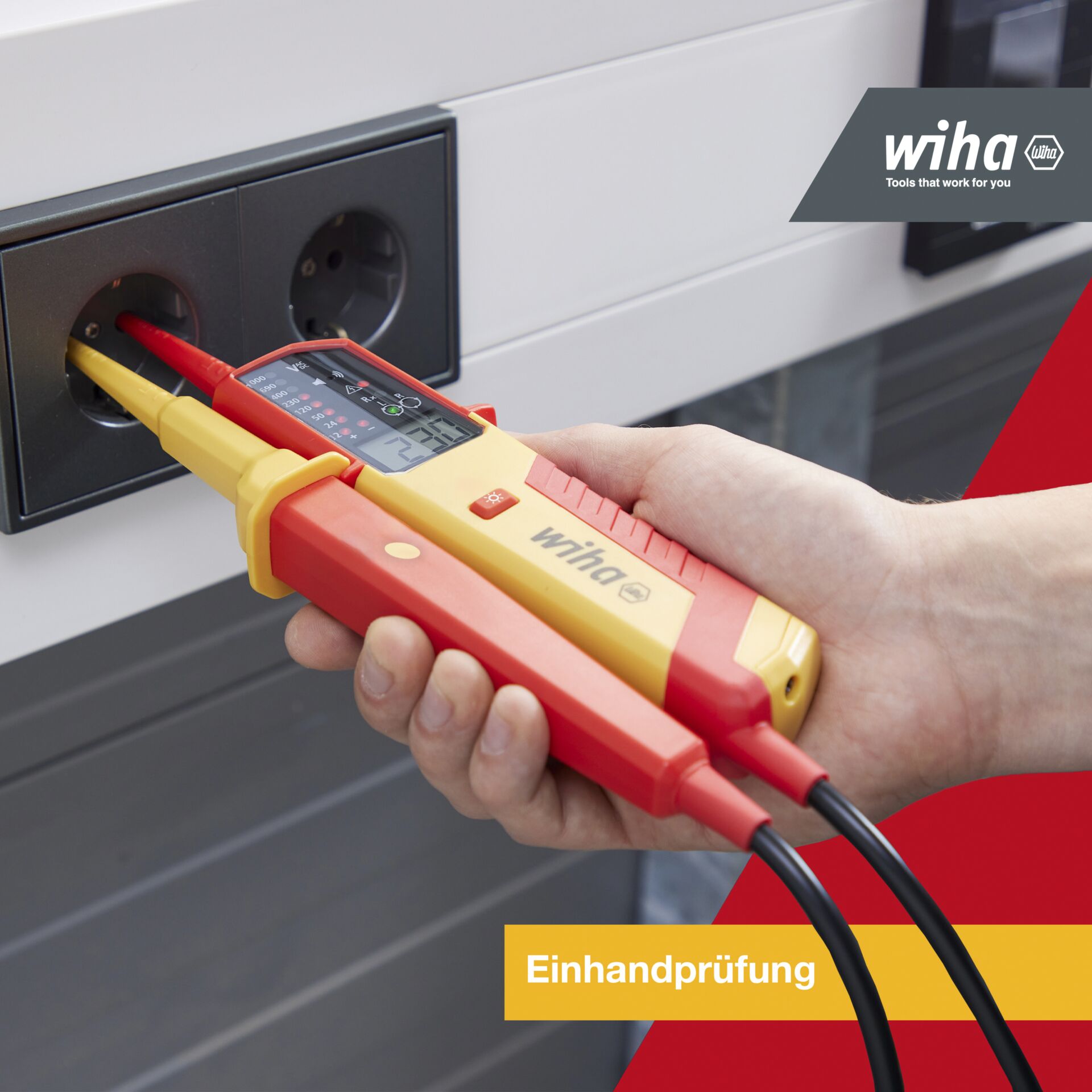 Wiha teser di tensione e continuità eMobility