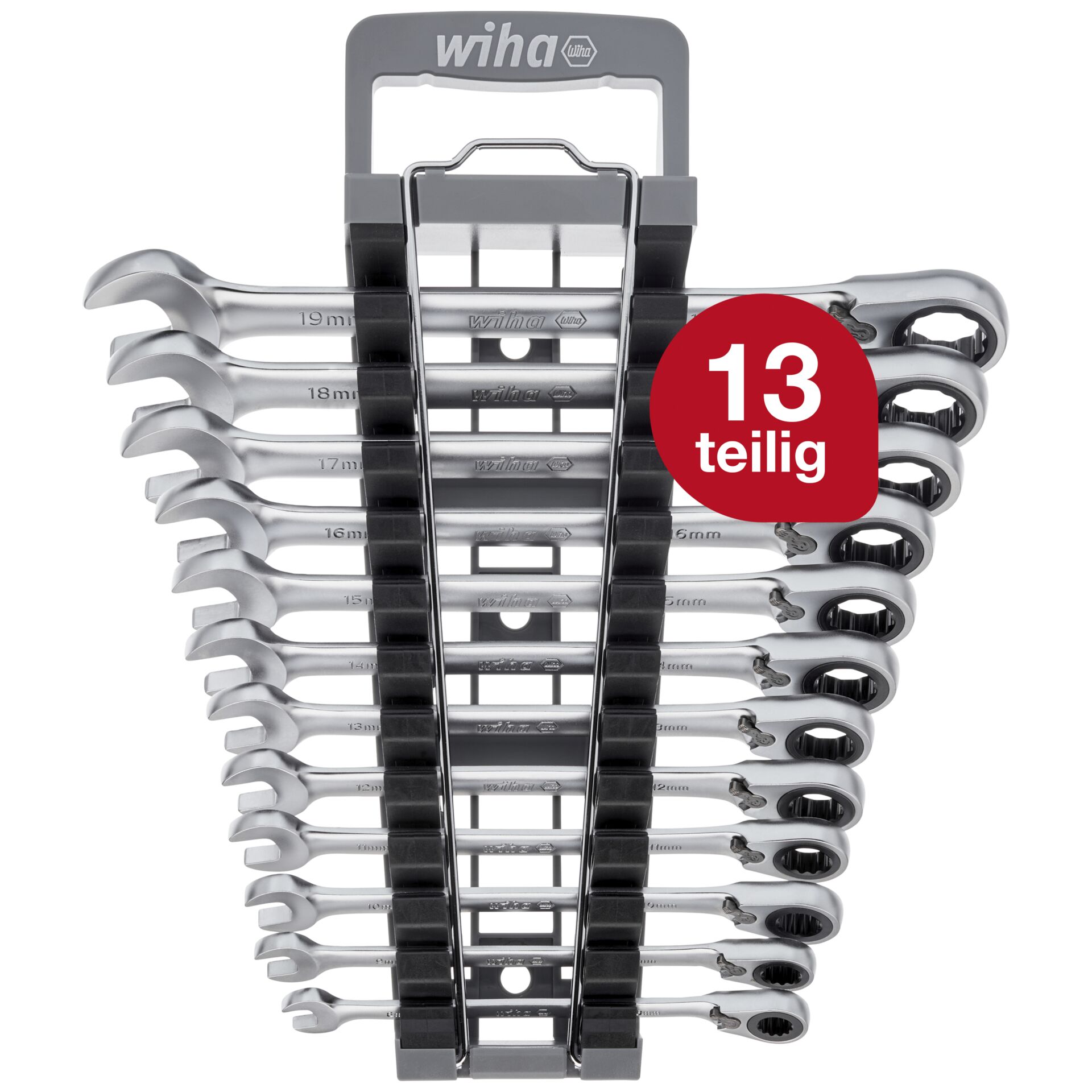 Wiha ring ratchet open-end spanner Set