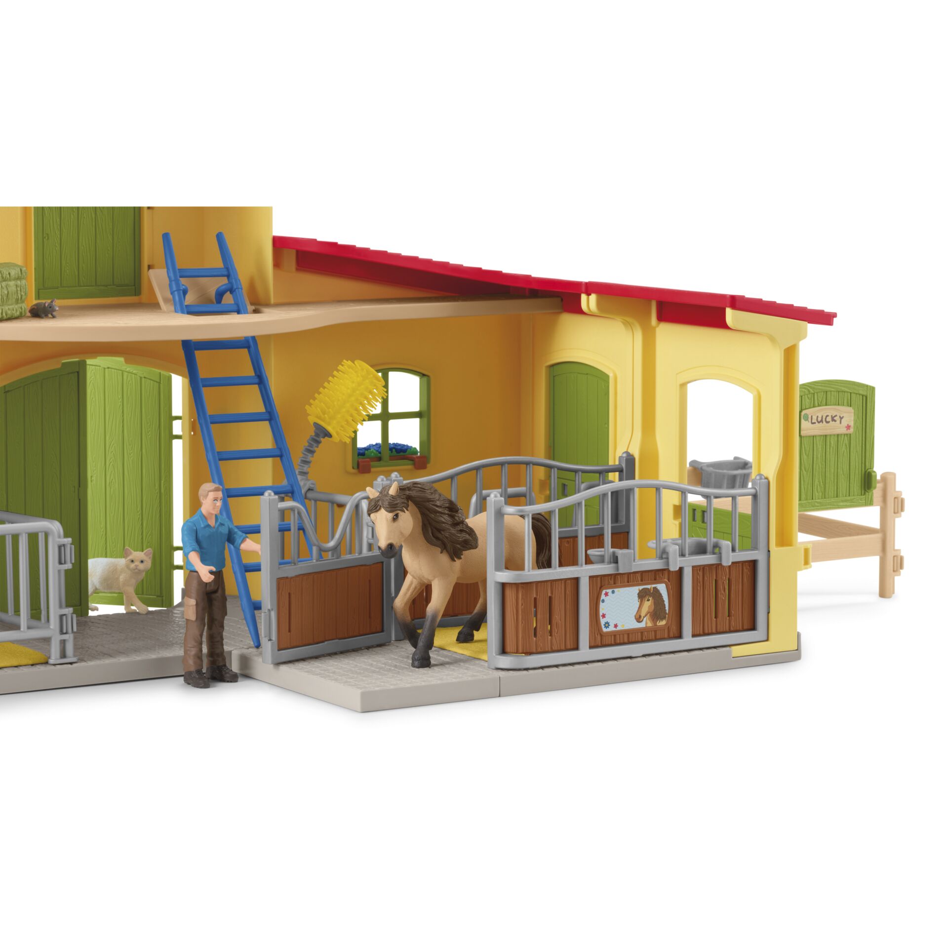 Schleich Farm World     Pony Box with Iceland Pony Stallion