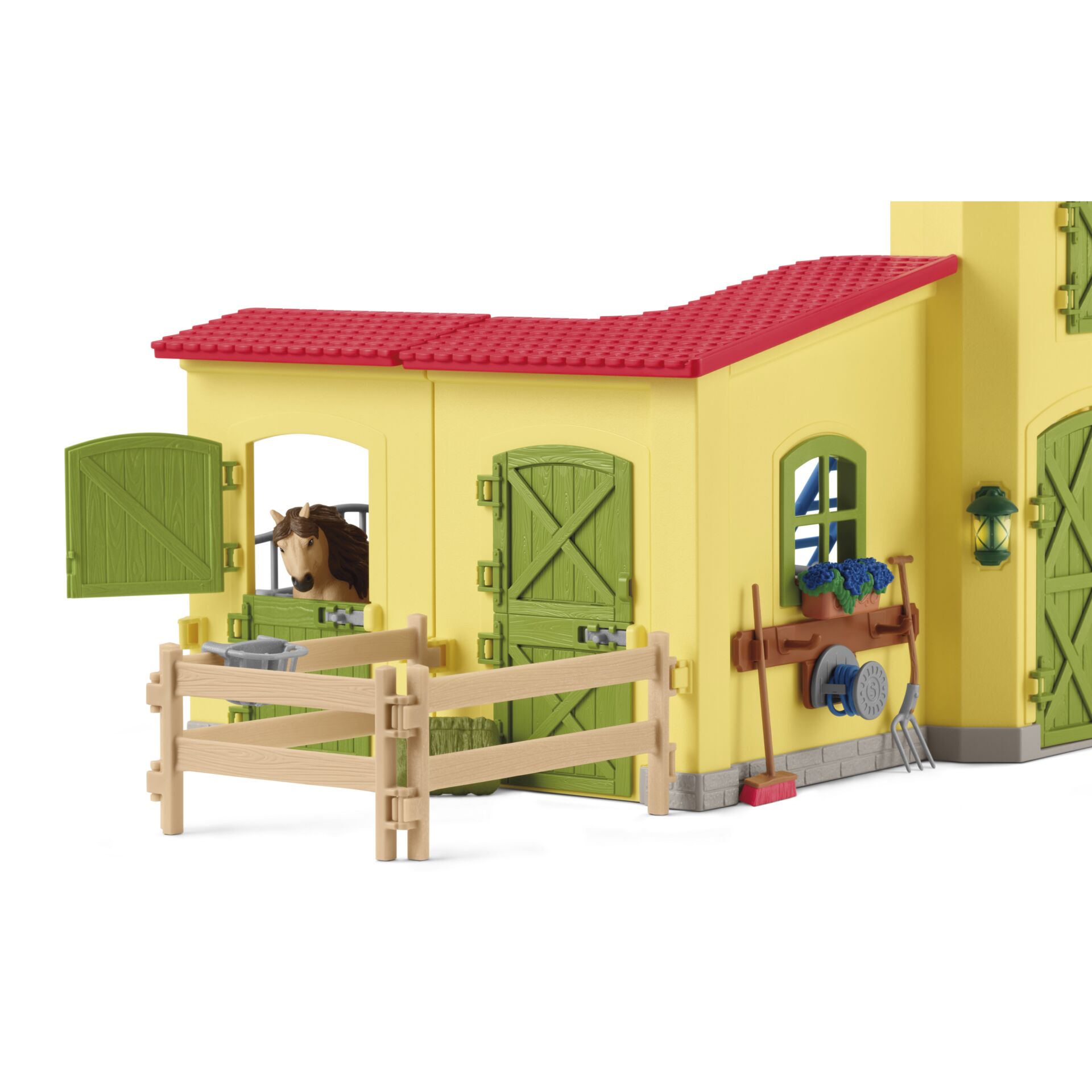 Schleich Farm World     Pony Box with Iceland Pony Stallion
