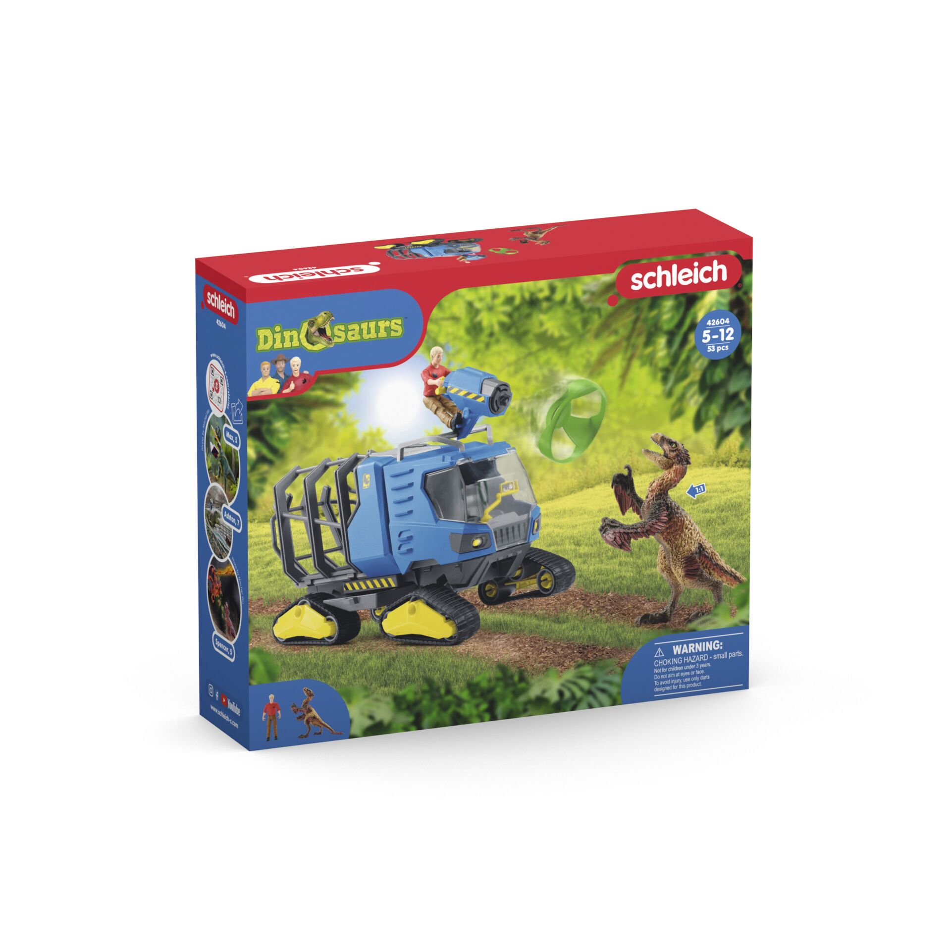 Schleich Dinosaurs      42604 Track Vehicle