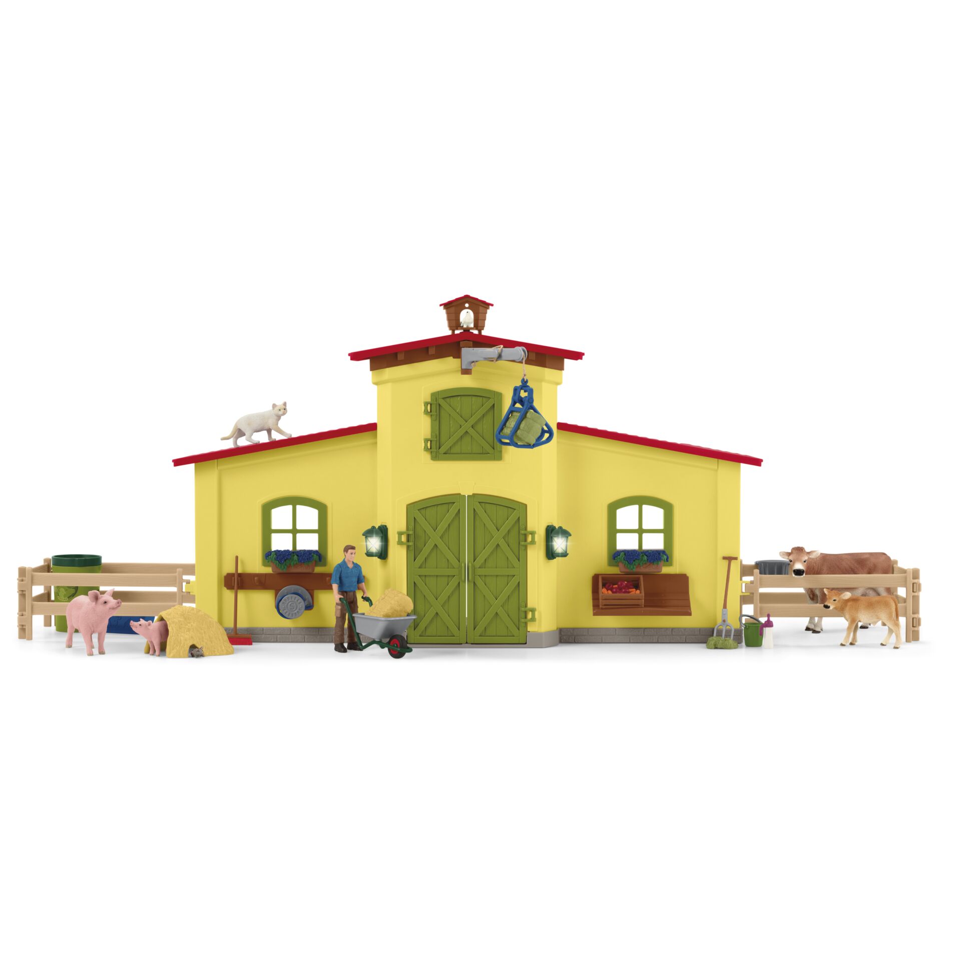 Schleich Farm World    42605 Large Farm with Animals & Acc.