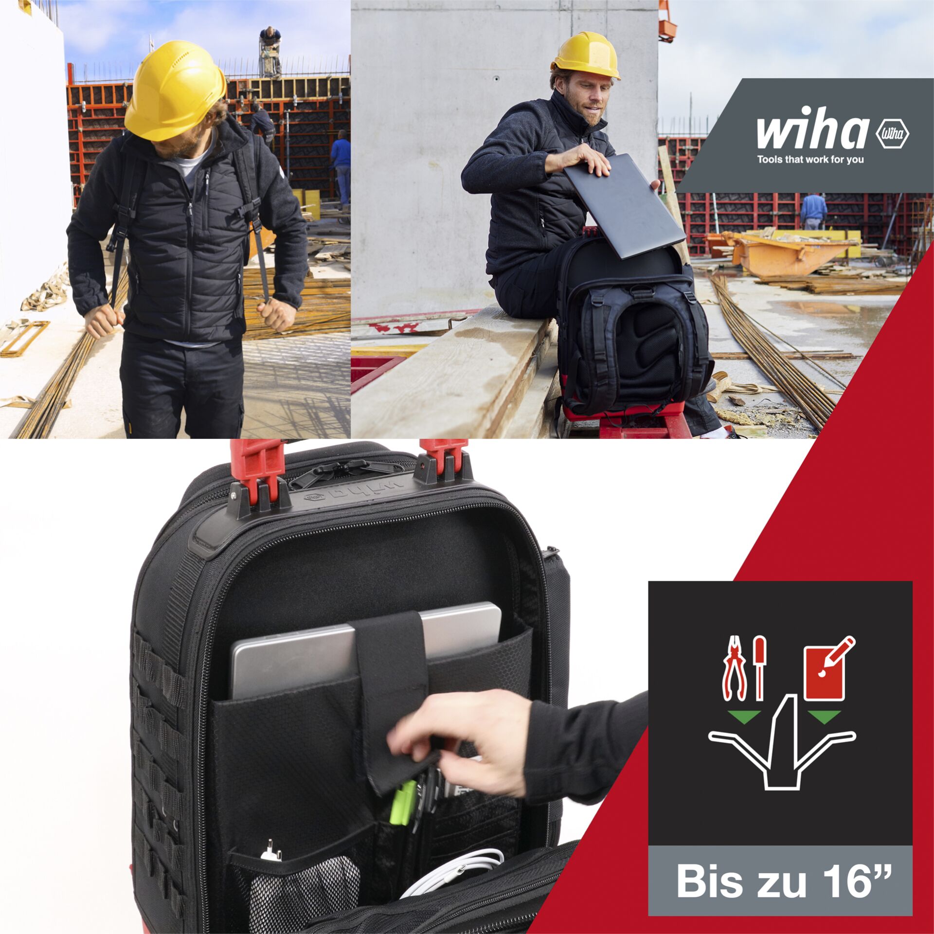 Wiha zaino portautensili electric