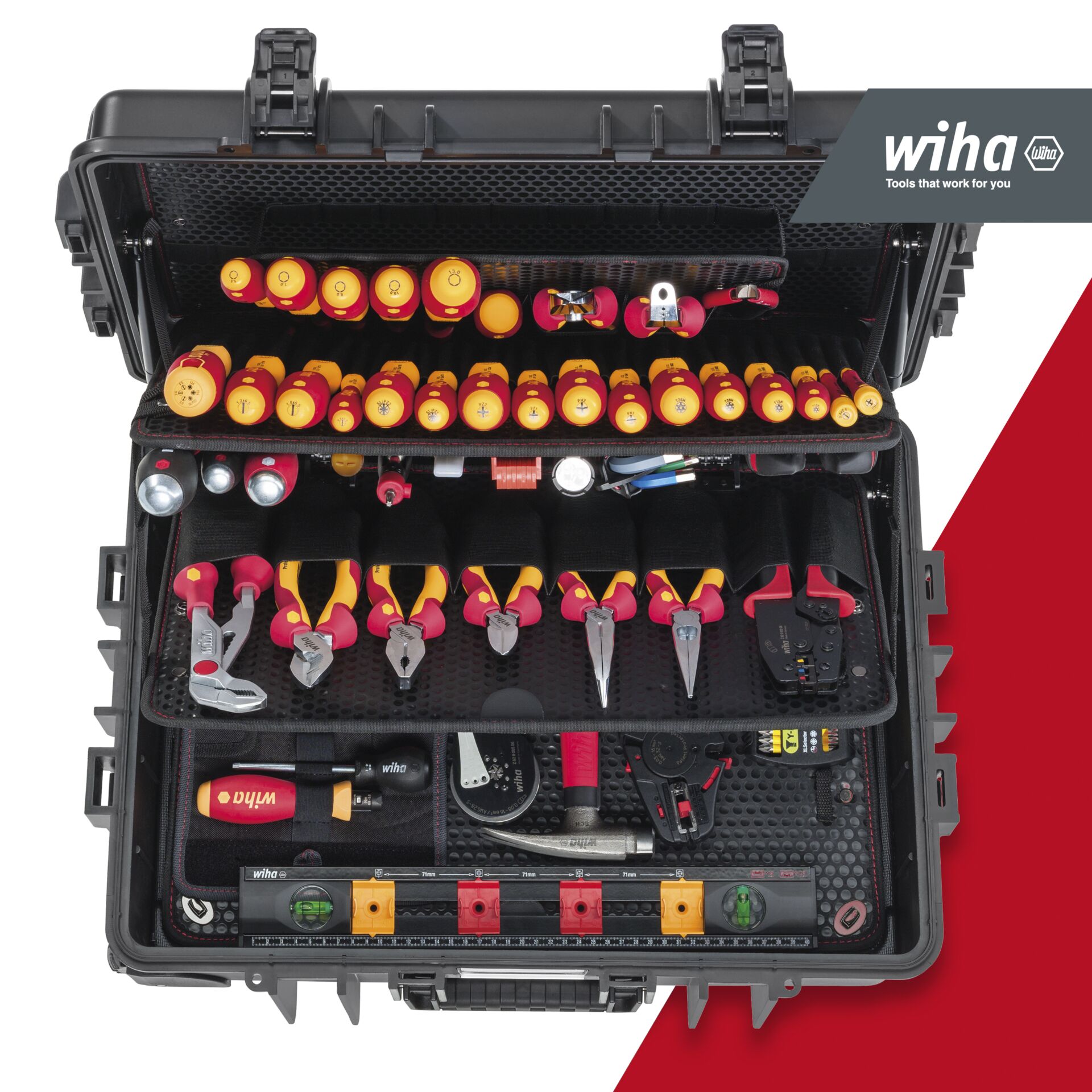 Wiha set utensili elettricista Competence XXL II