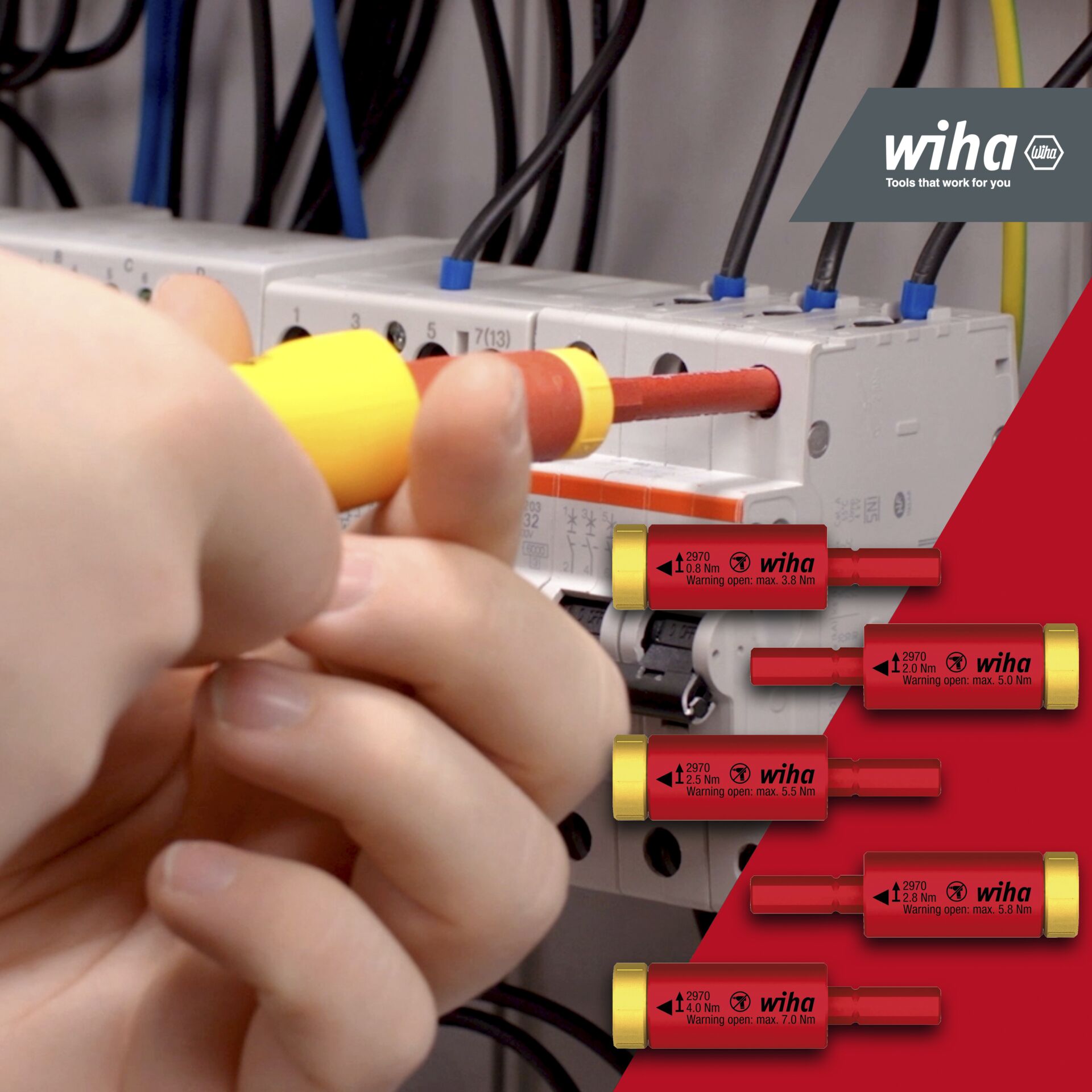 Wiha set adattat. dinamometrico easyTorque electric